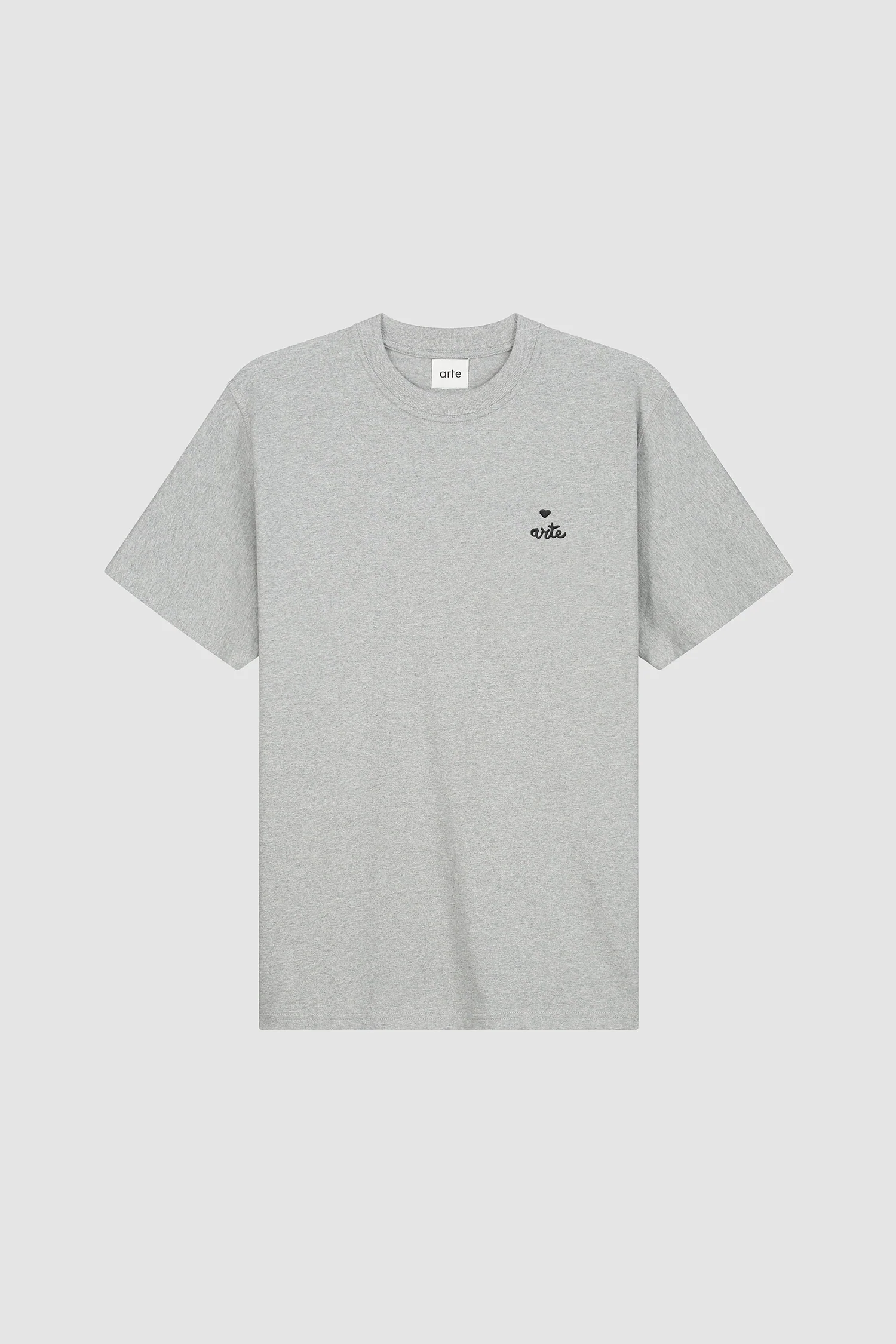 Heart Logo T-shirt - Grey - Image 8