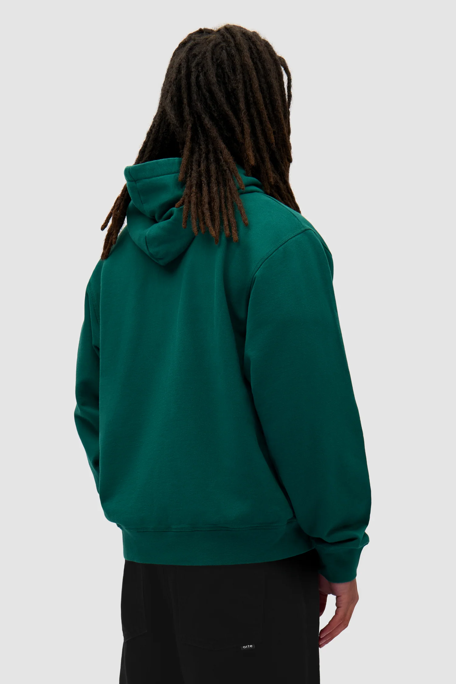 Heart Zip Hoodie - Green - Image 3