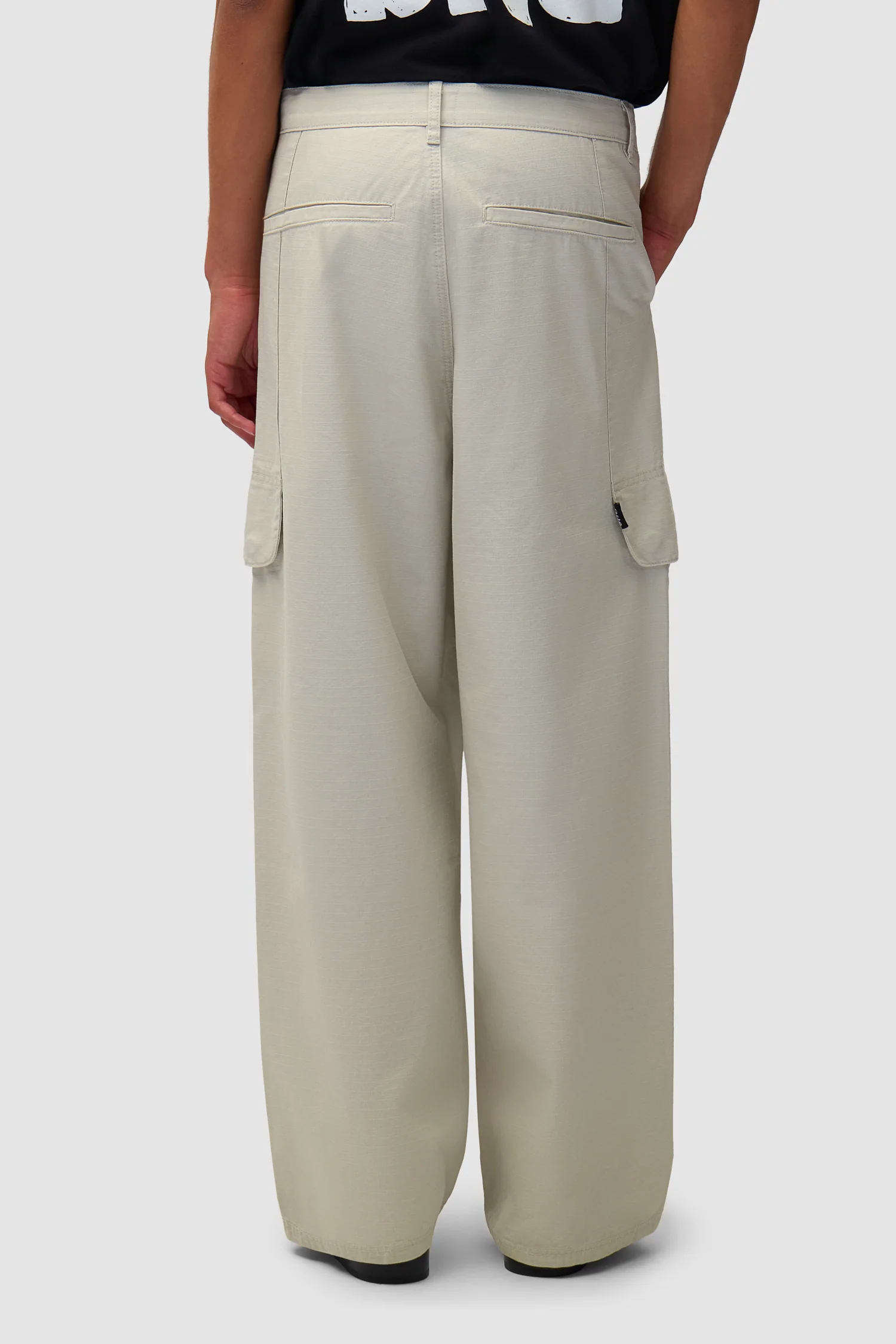 Heavy Ripstop Pants - Cream - Image 3
