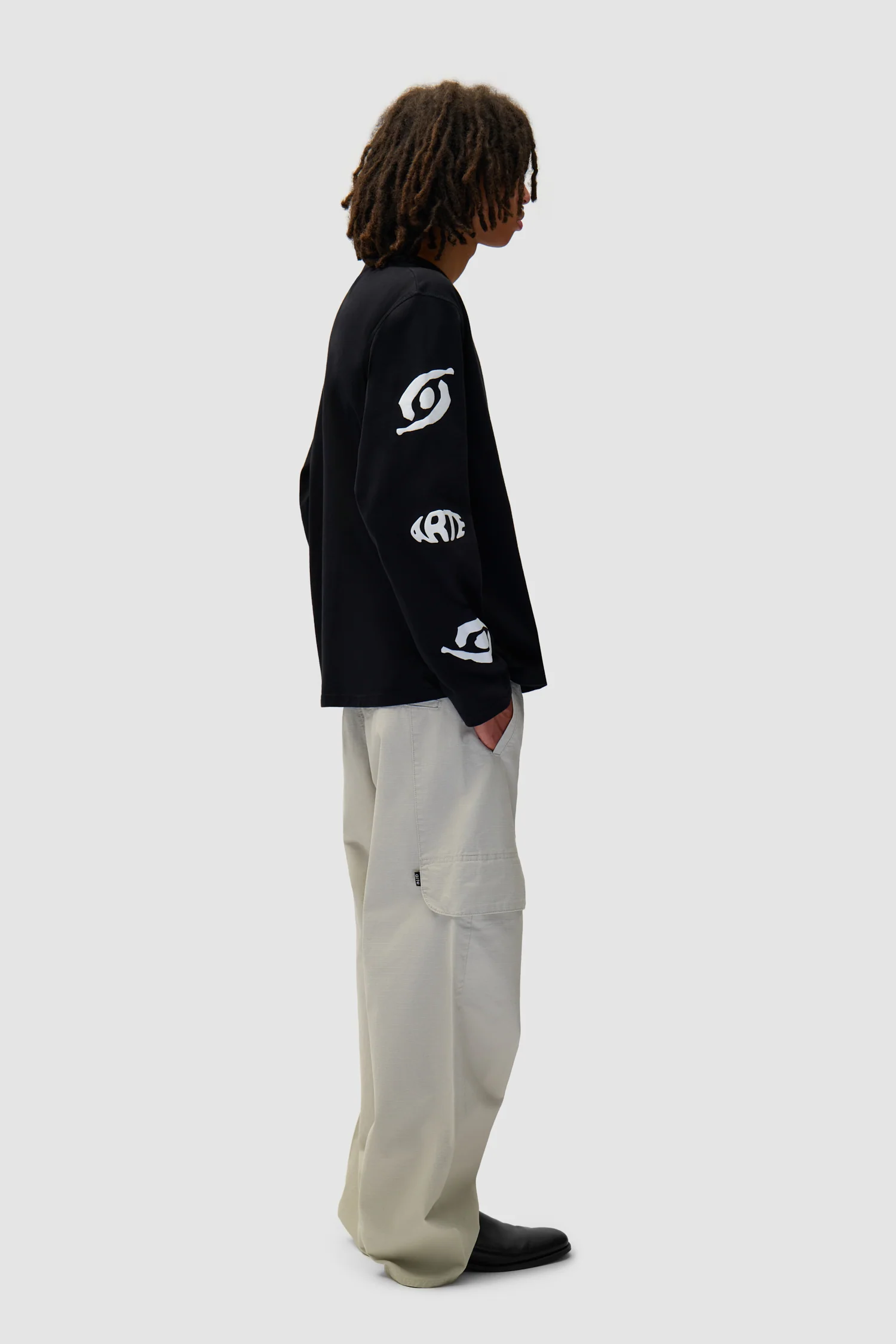 Heavy Ripstop Pants - Cream - Image 6