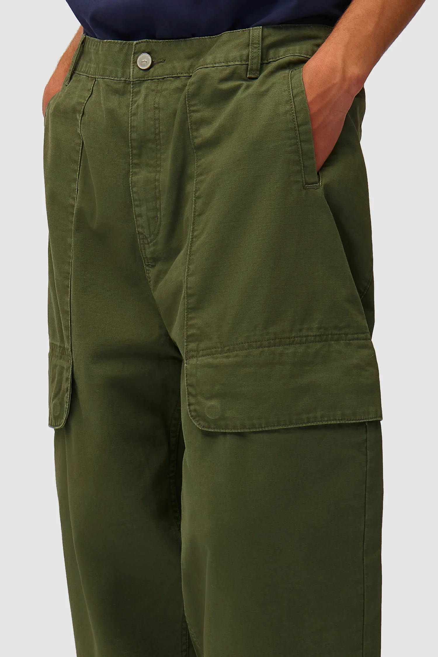 Heavy Ripstop Pants - Dark Green - Image 8