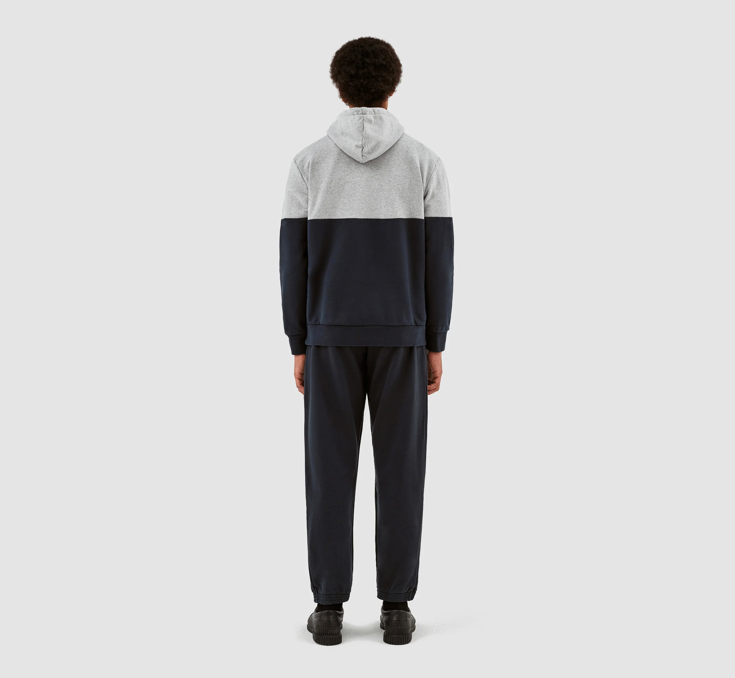 Henny Multi Hoodie - Grey/Navy - Image 6
