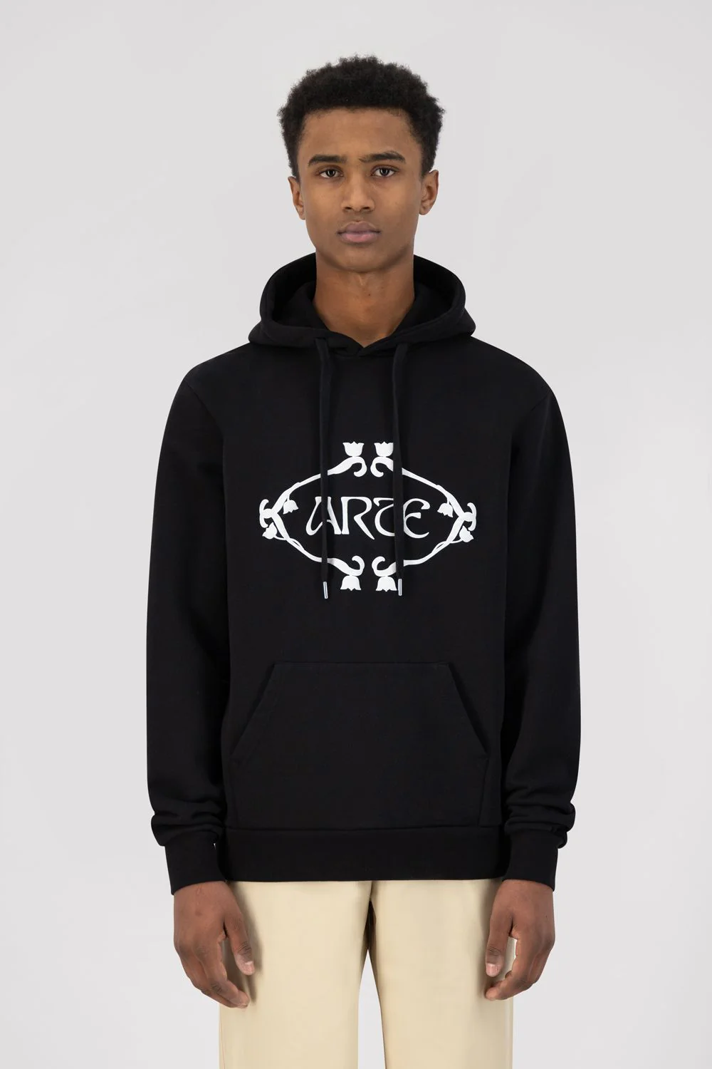 Horta Logo Orna Hoodie - Black - Image 2