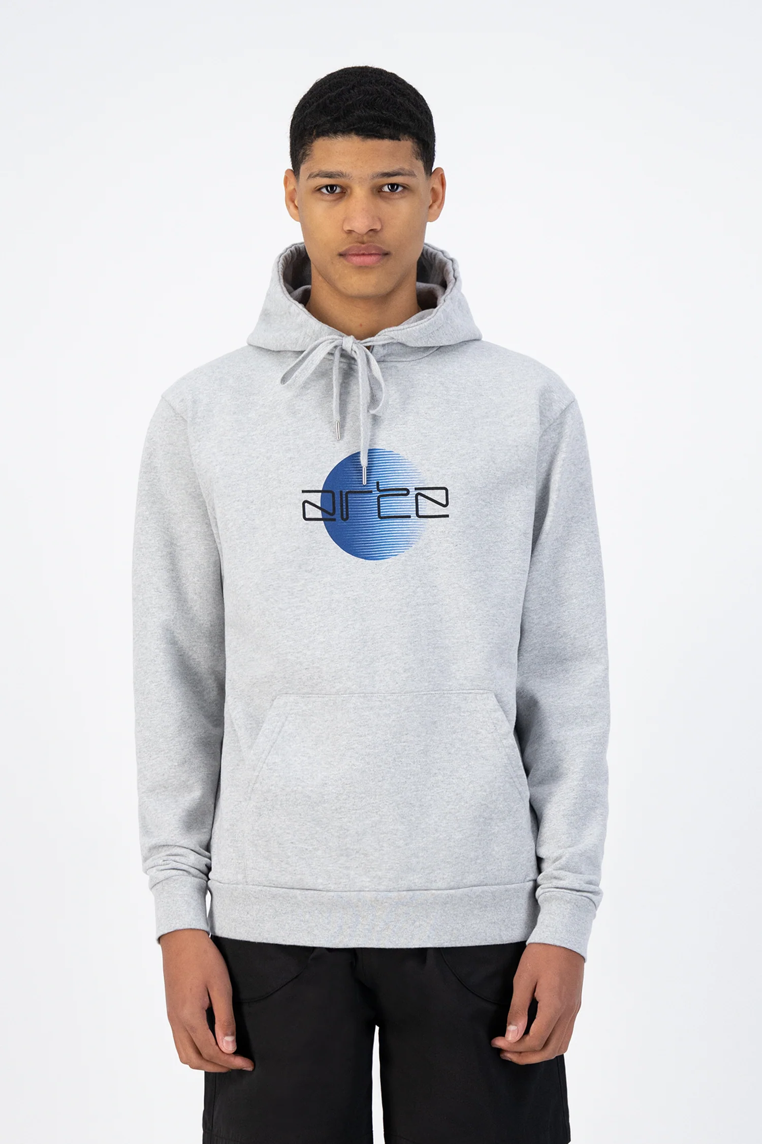 Hulton Ciclo Logo Hoodie - Grey - Image 2