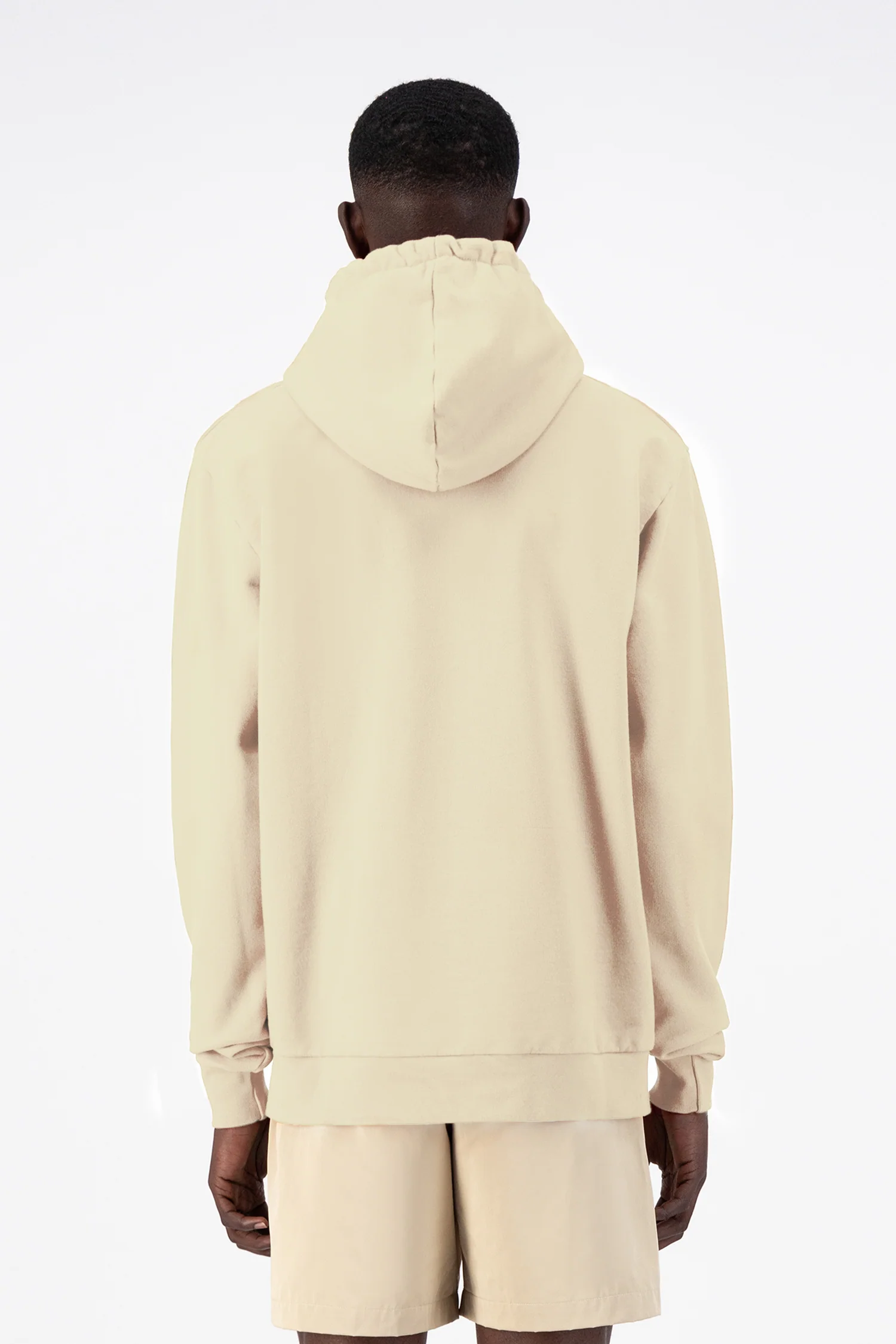 Hulton Heart Hoodie - Cream - Image 3