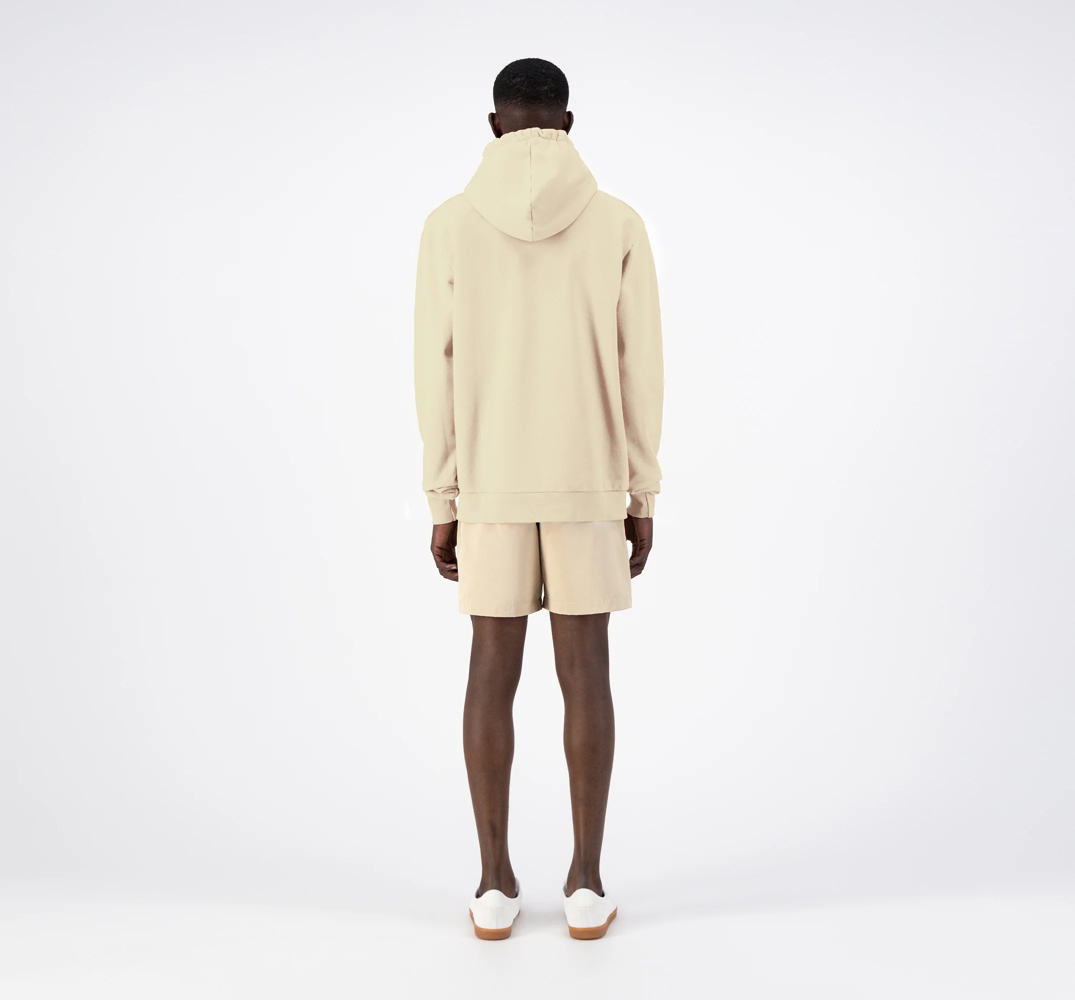Hulton Heart Hoodie - Cream - Image 5