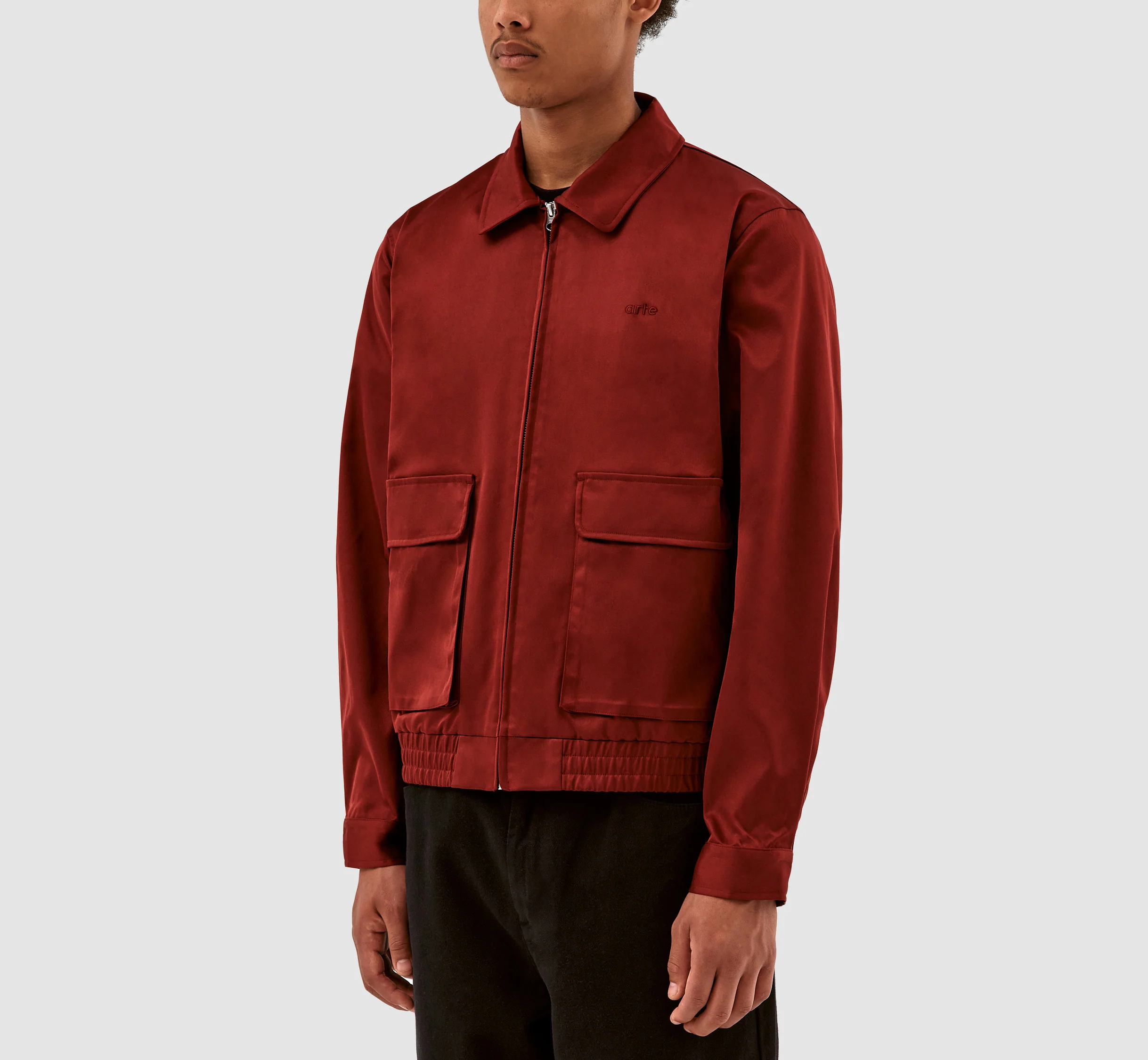 Jack Pocket Jacket - Bordeaux - Image 4