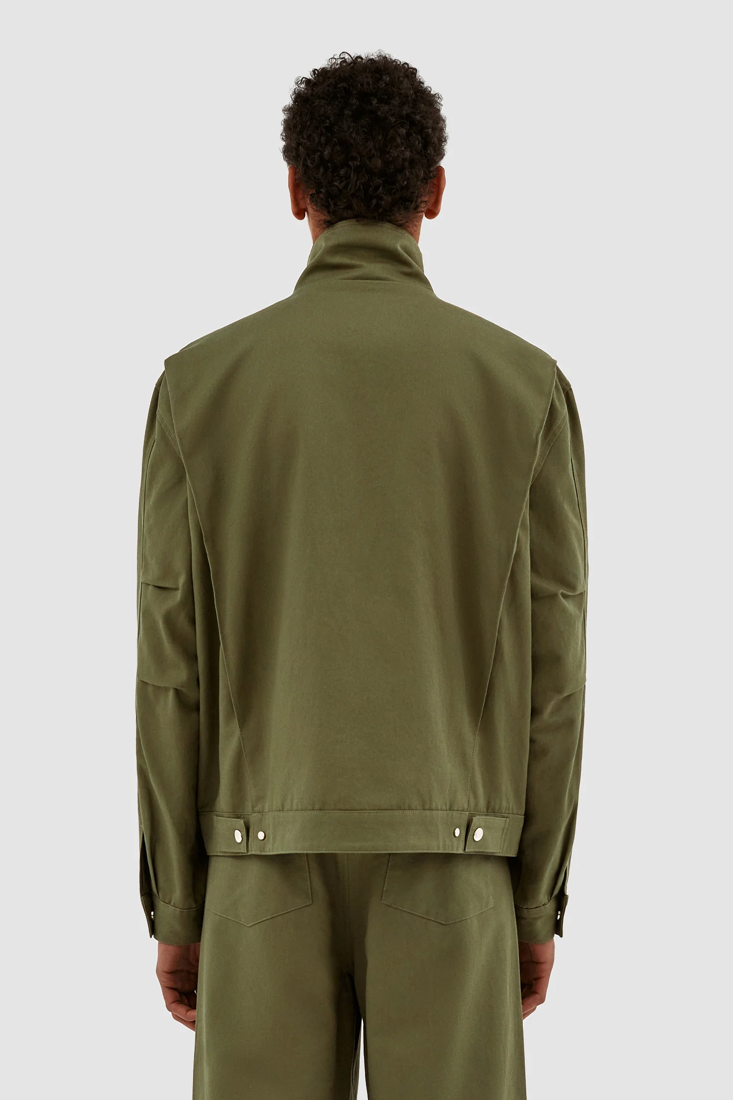 Jaden Cargo Jacket - Light Green - Image 3