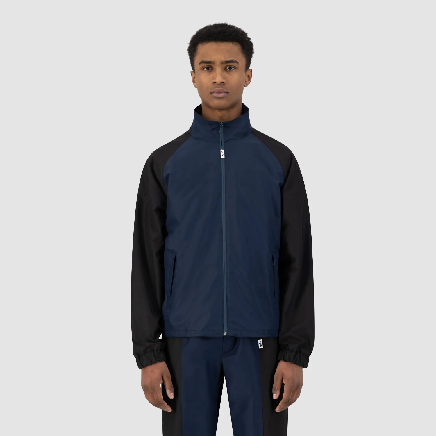 Jaden Jacket - Navy/Black