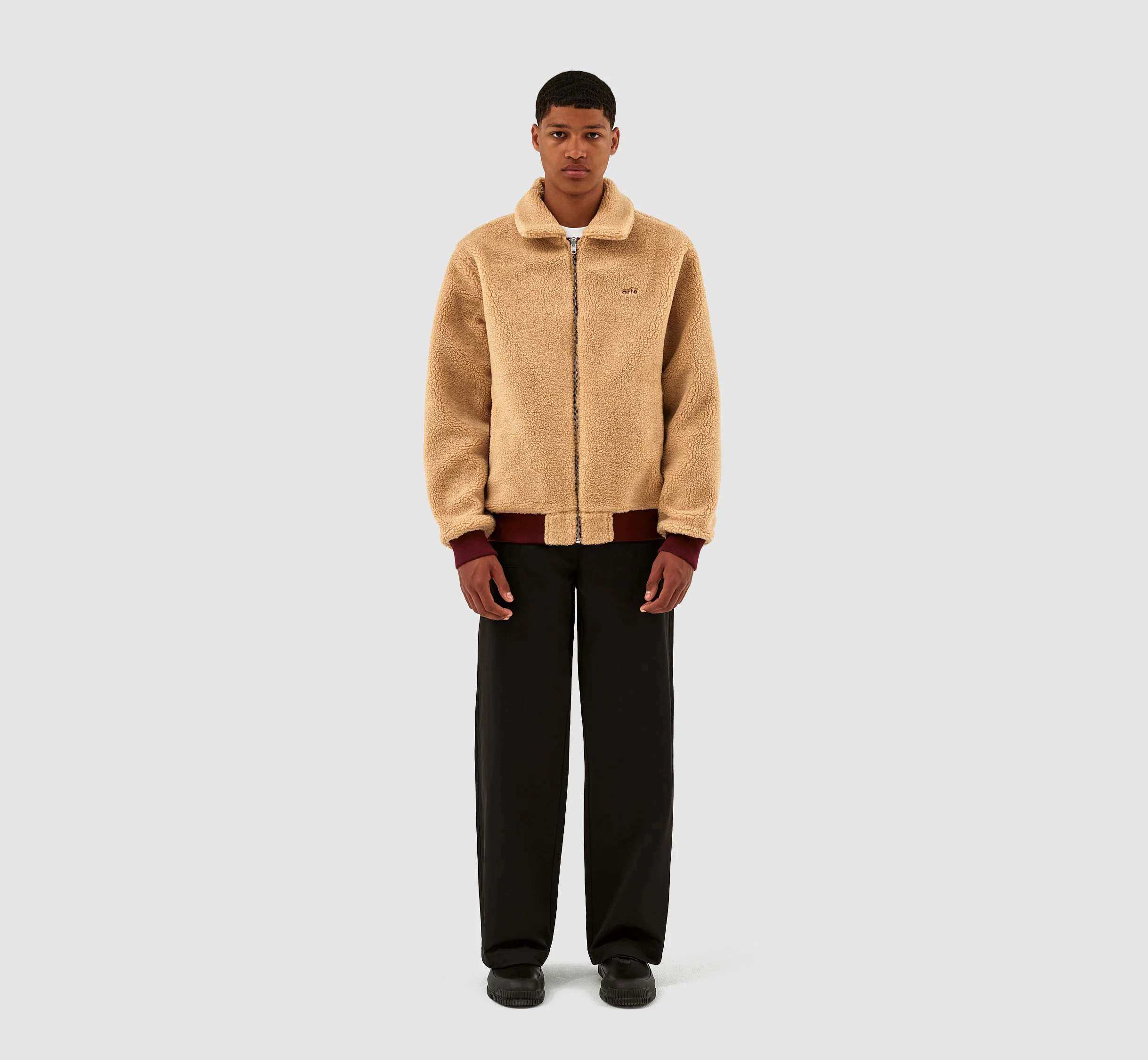 Jake Reversible Jacket - Bordeaux - Image 7