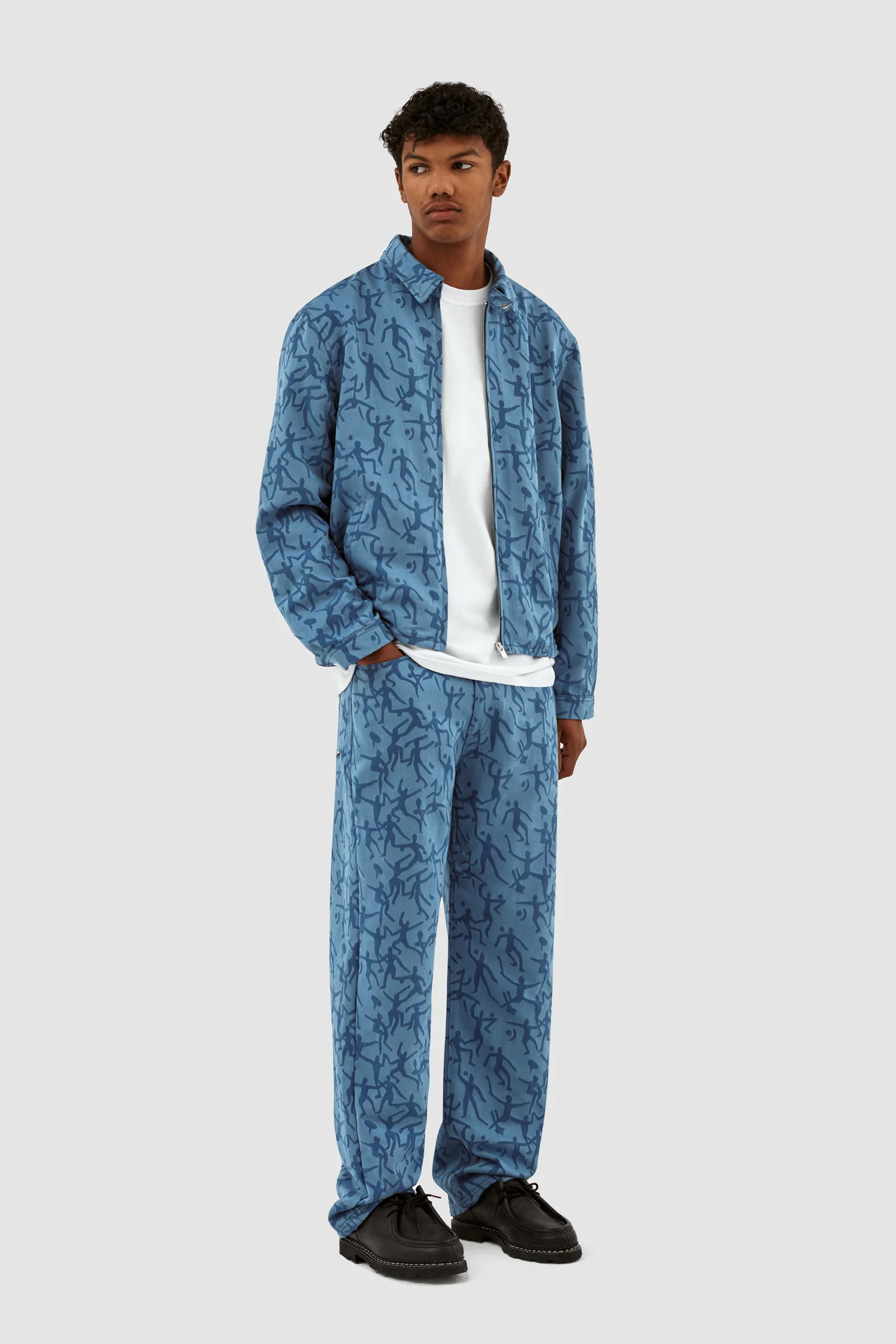 James Allover Jacket - Blue - Image 5