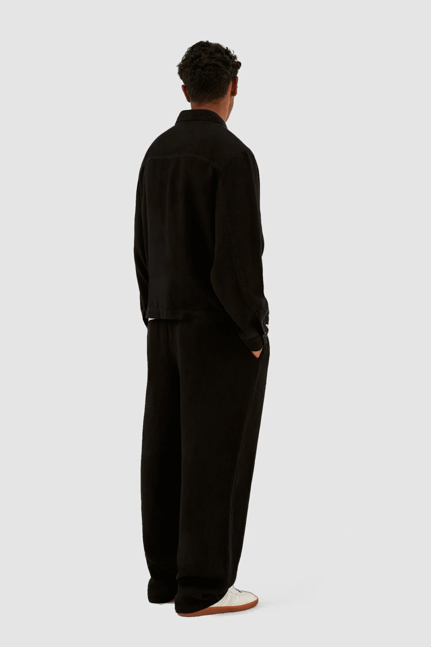 Jan Linnen Pants - Black - Image 6