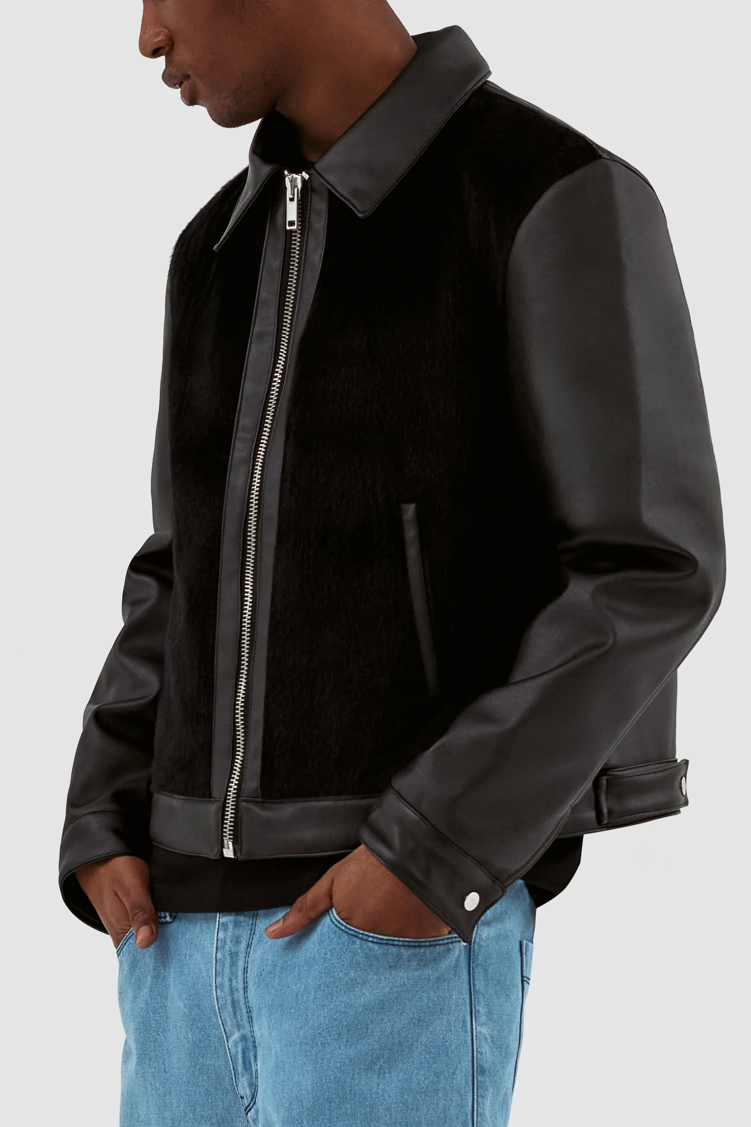 Jasper Double Jacket - Black - Image 7