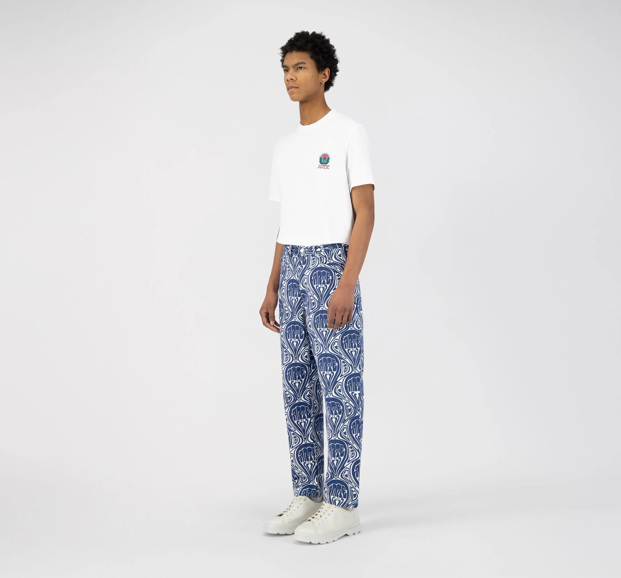 Jean Novo Pants - Blue/White - Image 6