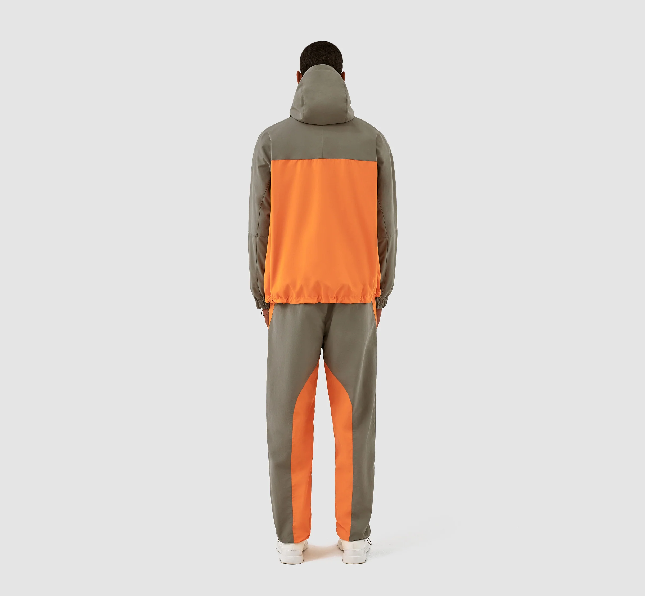 Jeff Jacket - Orange/Grey - Image 8