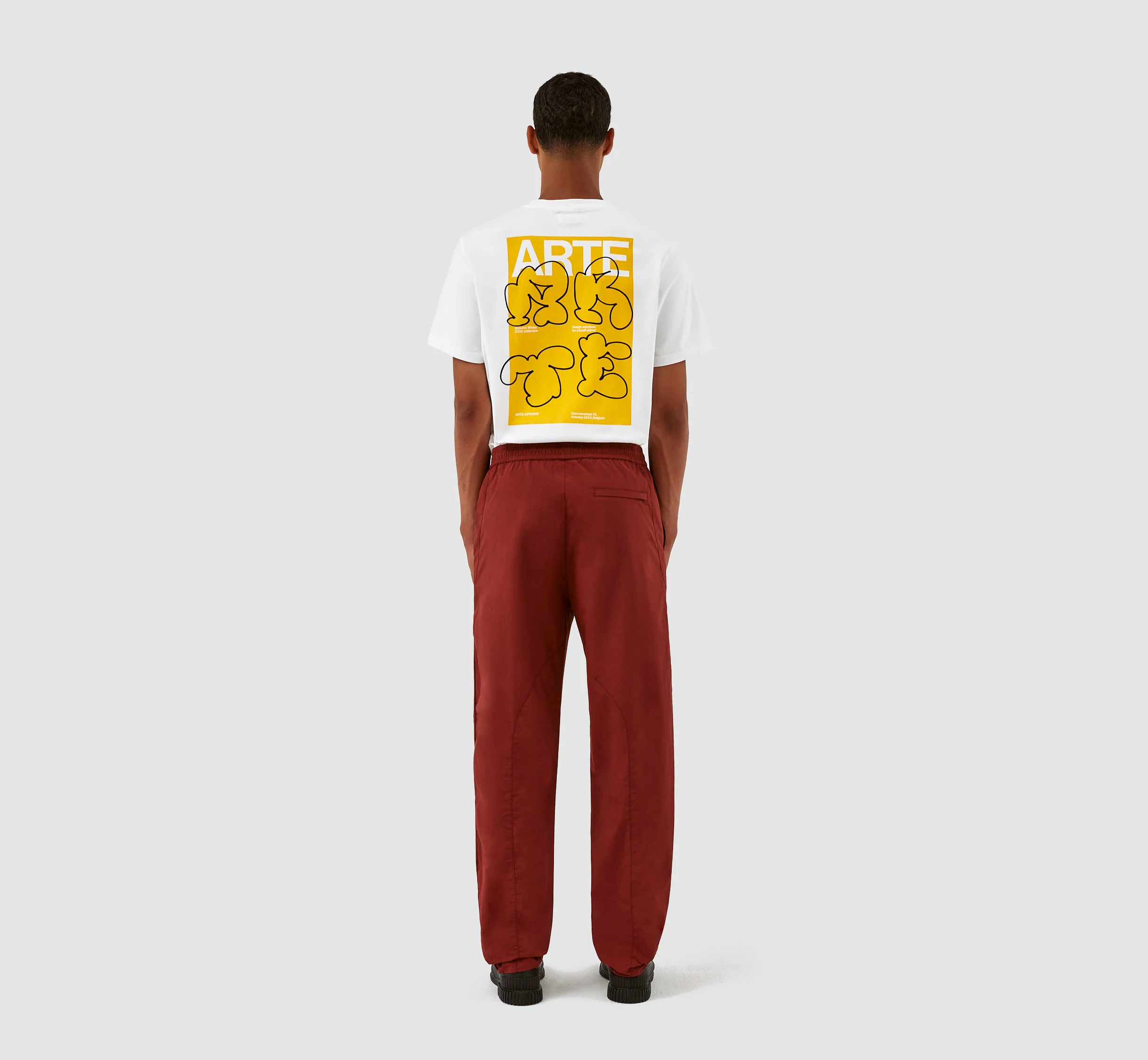 Jeff Pants - Bordeaux - Image 7