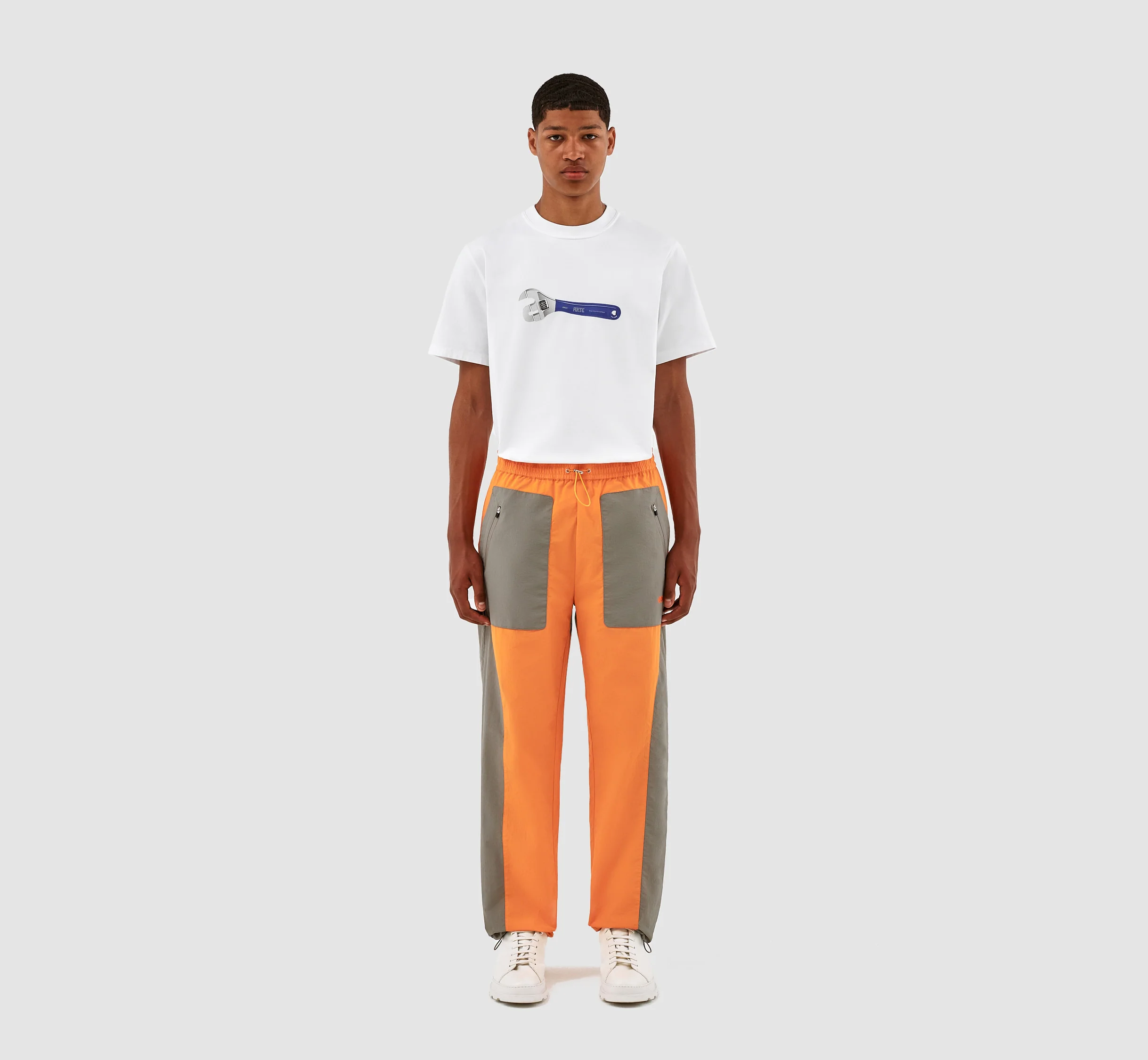 Jeff Pants - Orange/Grey - Image 5