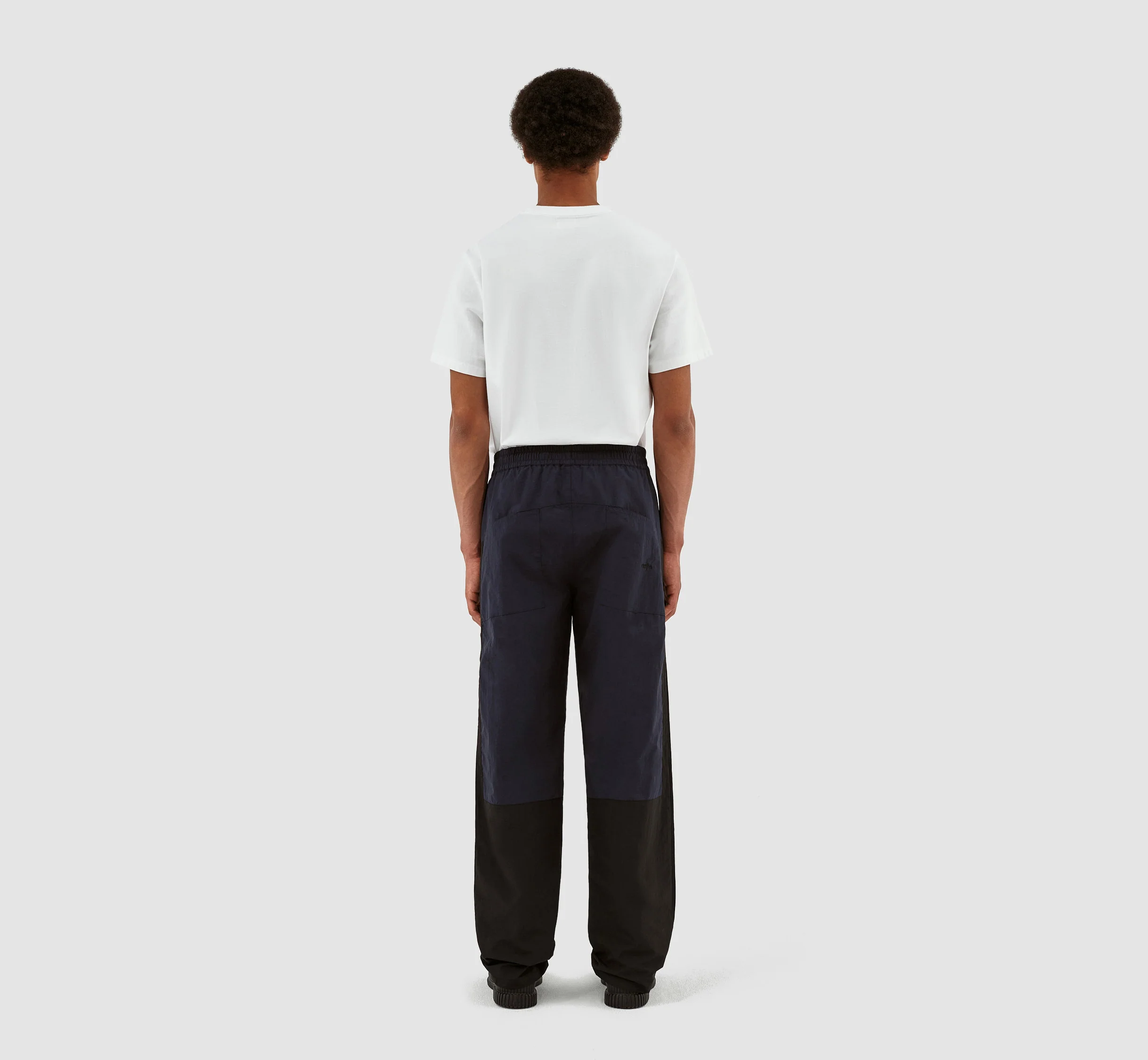Jeremy Contrast Pants - Black/Navy - Image 7