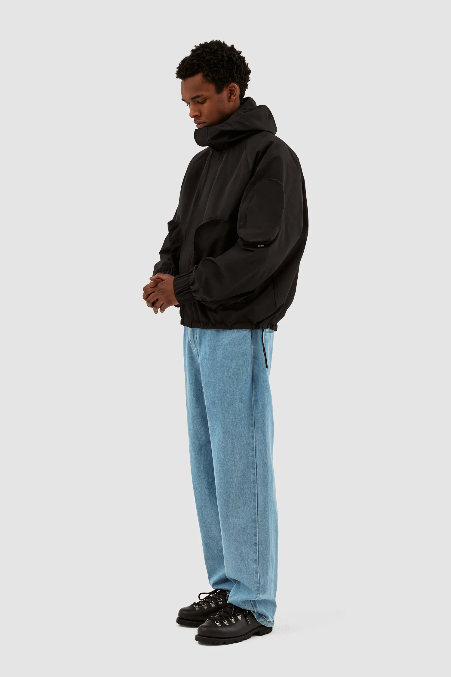 Jim 3D Pocket Jacket - Black - Image 5