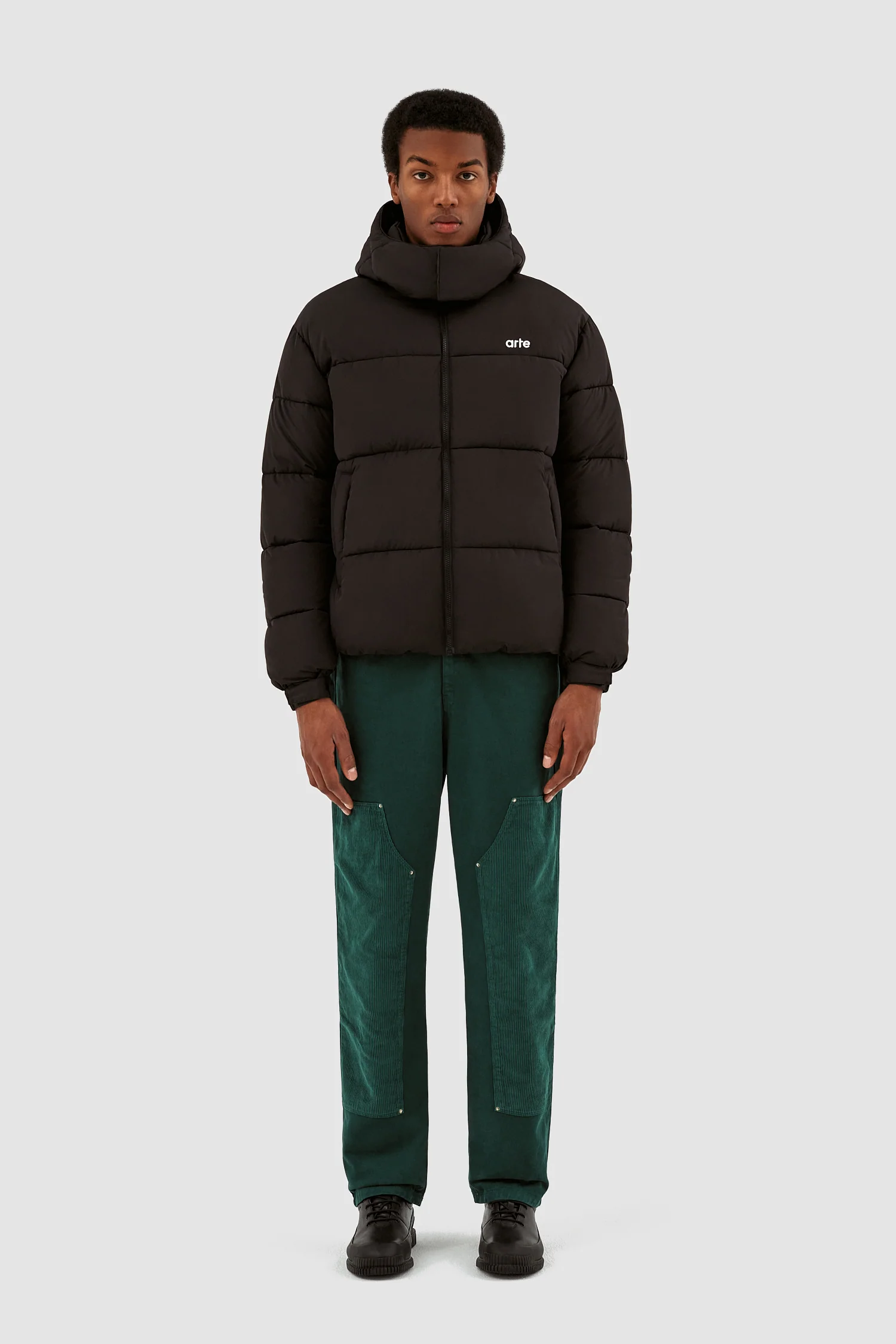 Joey Puffer Jacket - Black - Image 4