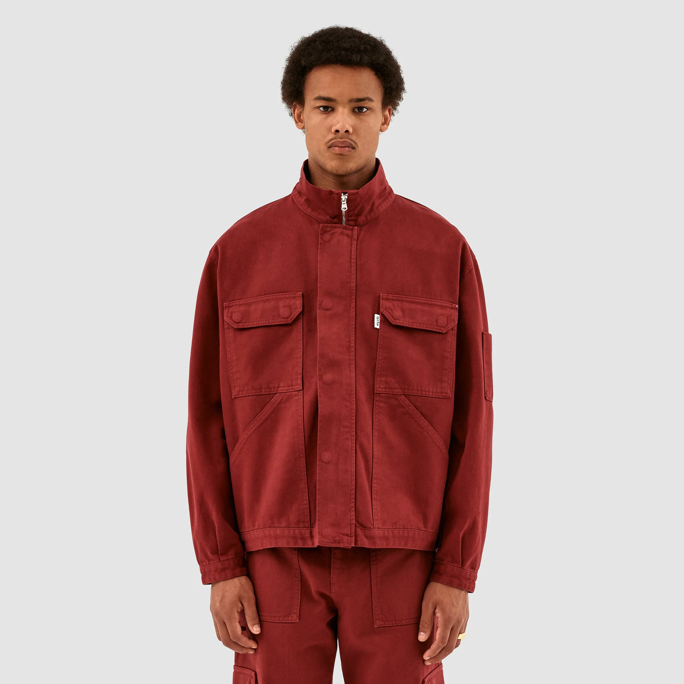 Johnson Pocket Jacket - Bordeaux