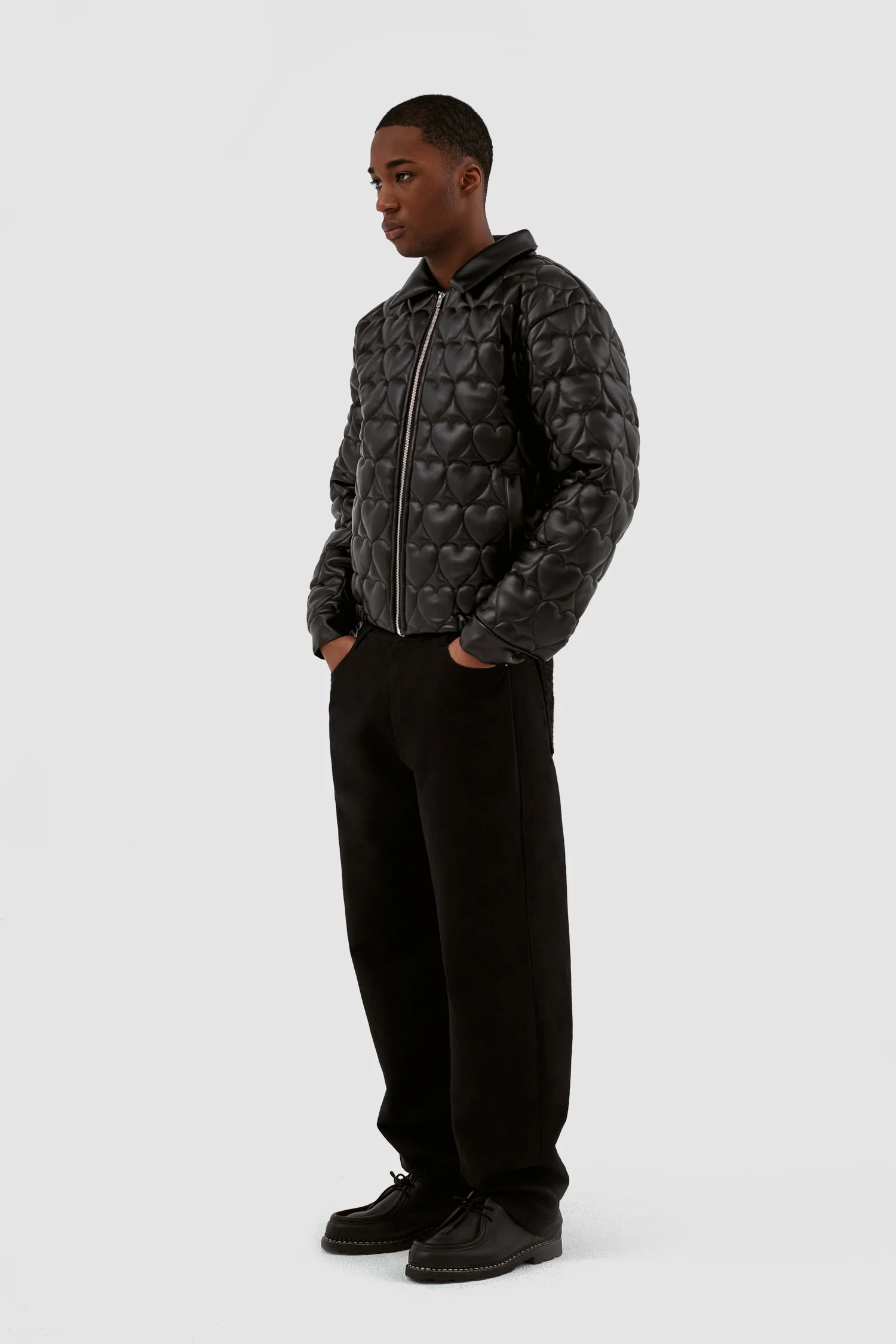 Jonah Padded Jacket - Black - Image 5