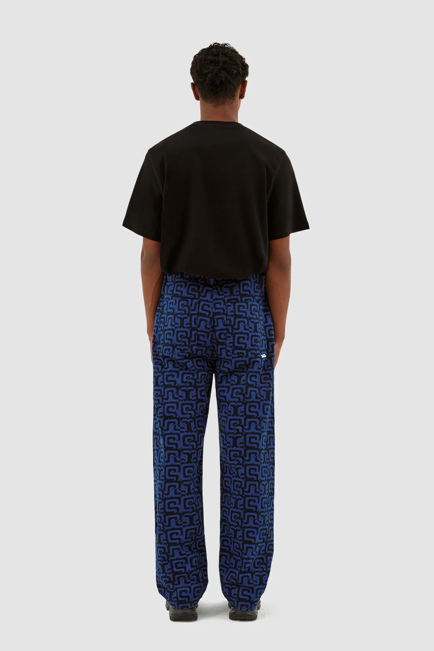 Jonas Allover Pants - Navy/Blue - Image 7