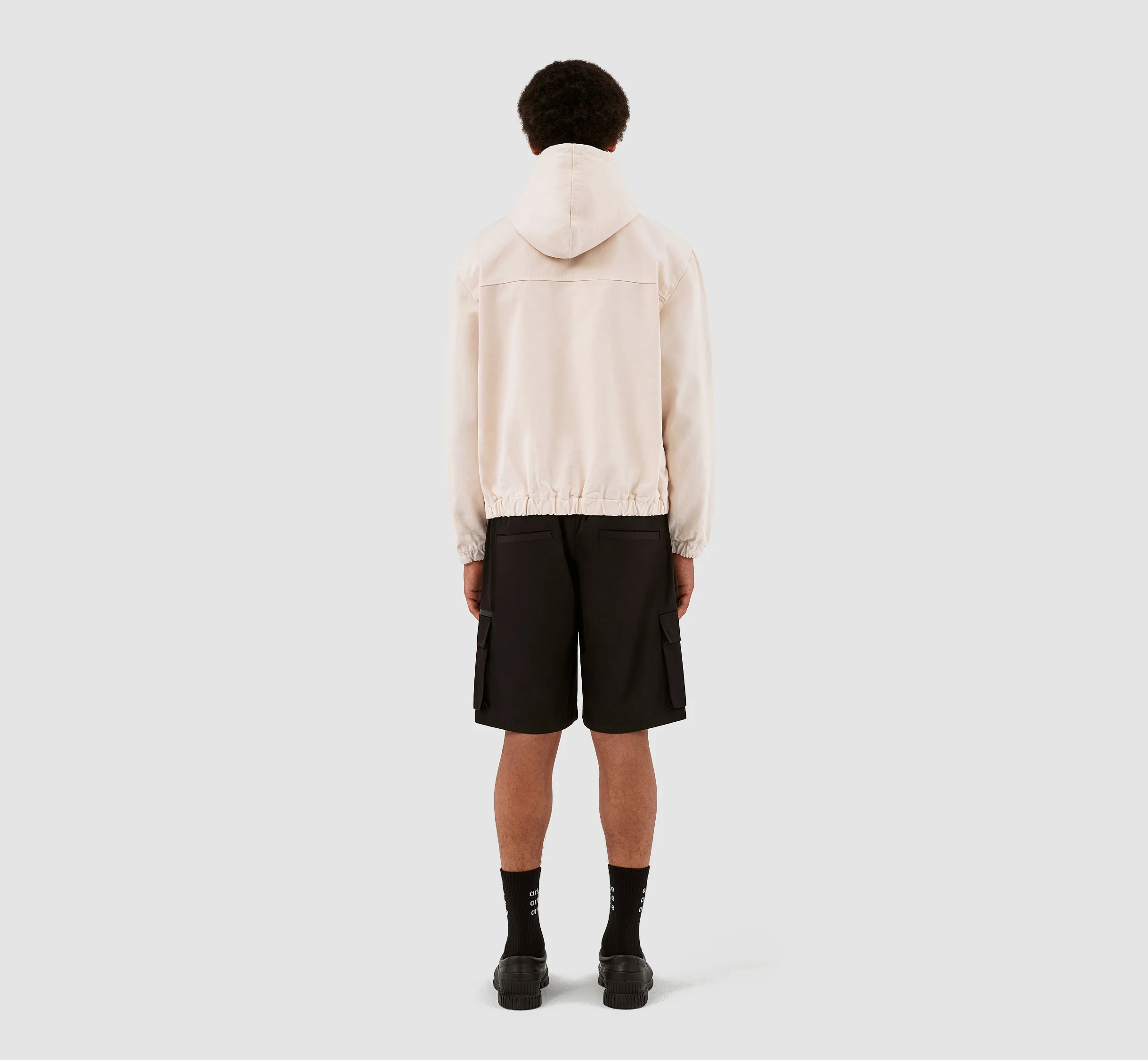 Jonas Hood Jacket - Cream - Image 7