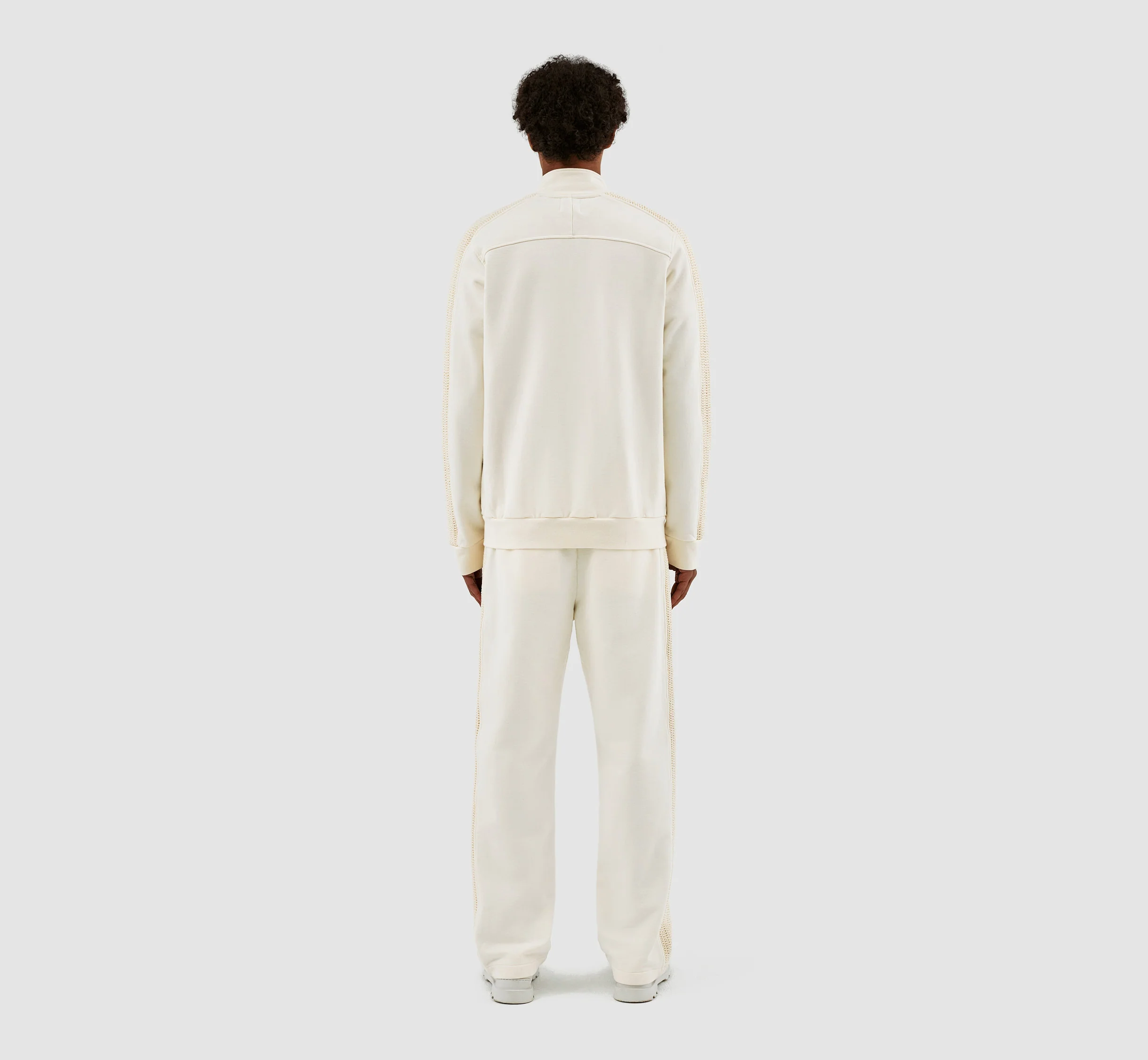 Jonas Lace Jacket - Cream - Image 6