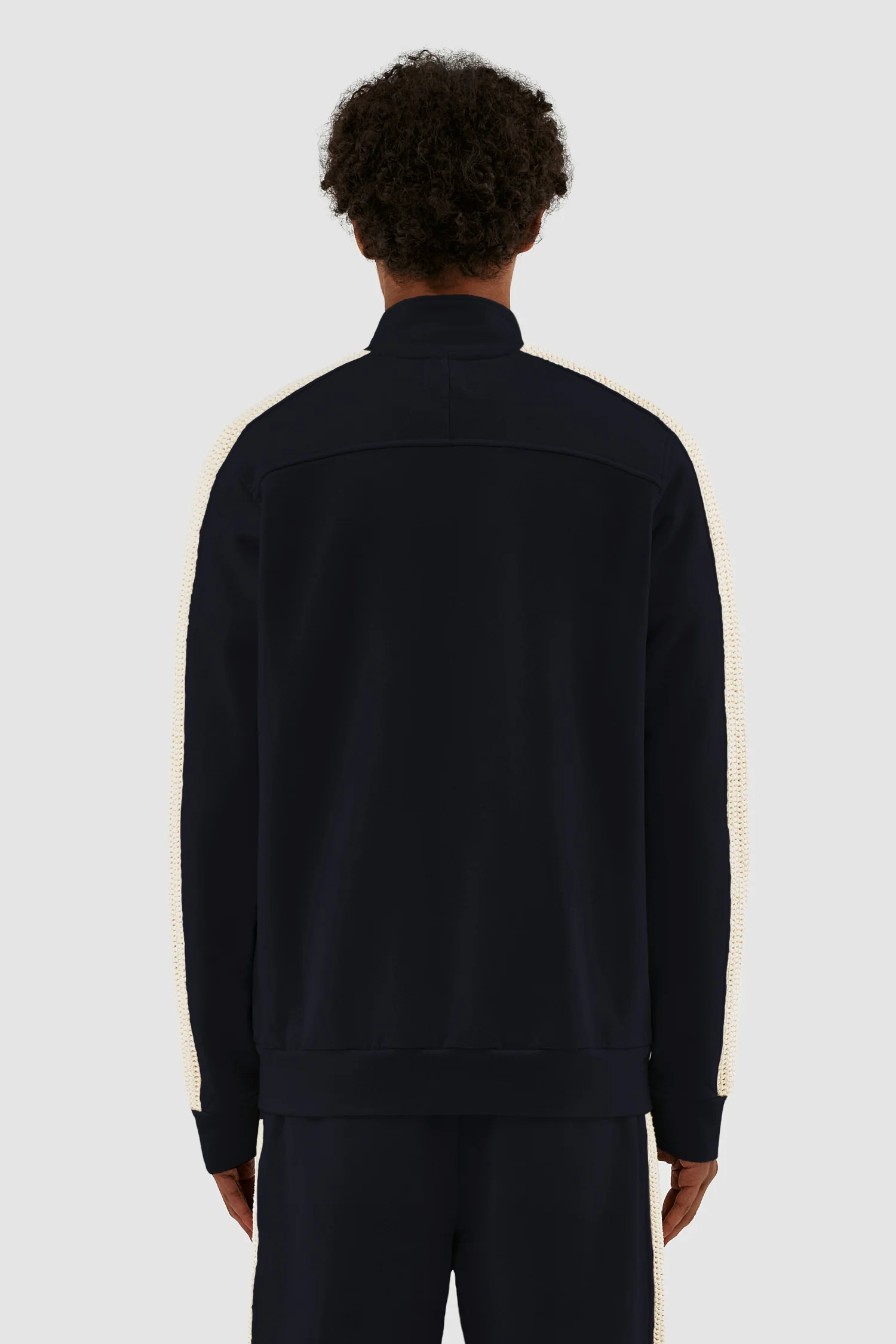 Jonas Lace Jacket - Navy - Image 2