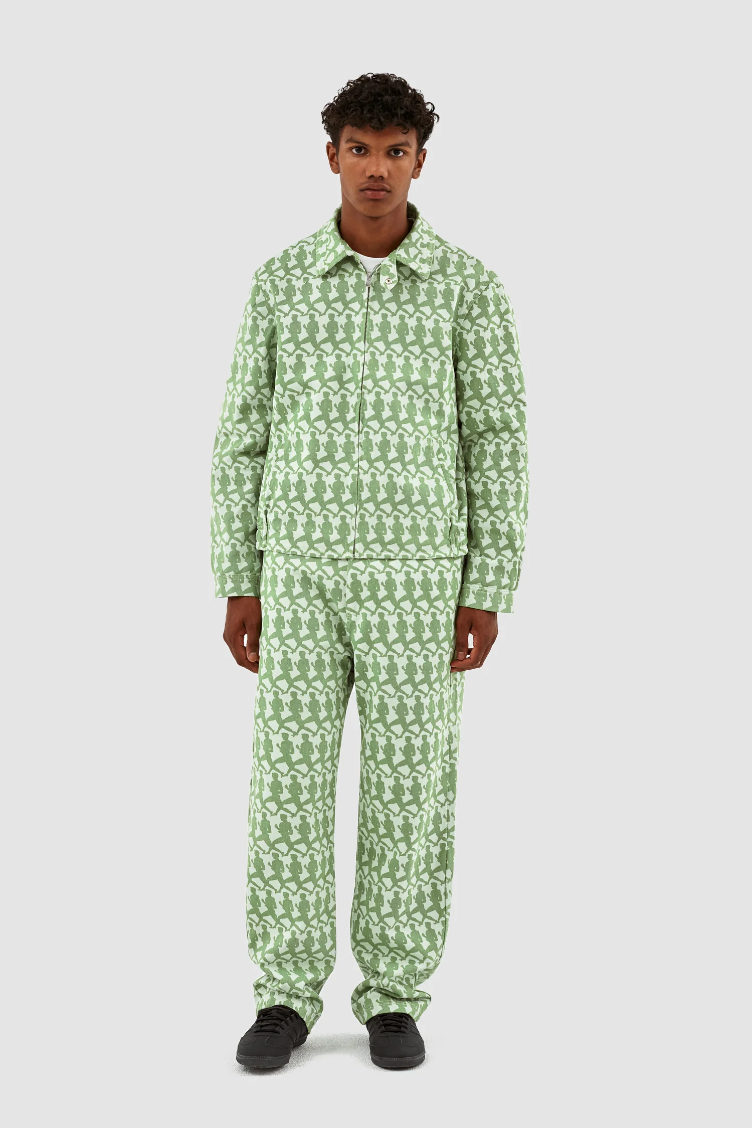 Jones Allover Jacket - Green - Image 4