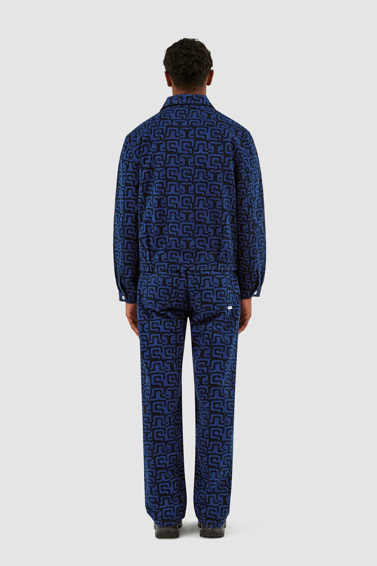 Jones Allover Jacket - Navy/Blue - Image 7