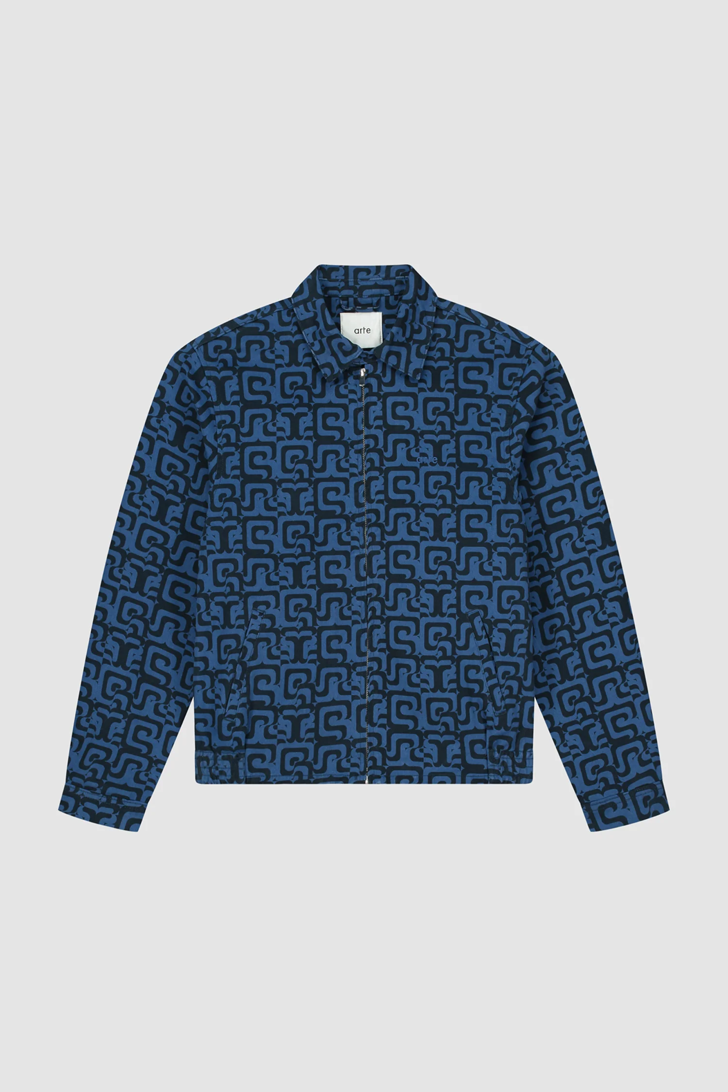 Jones Allover Jacket - Navy/Blue - Image 8