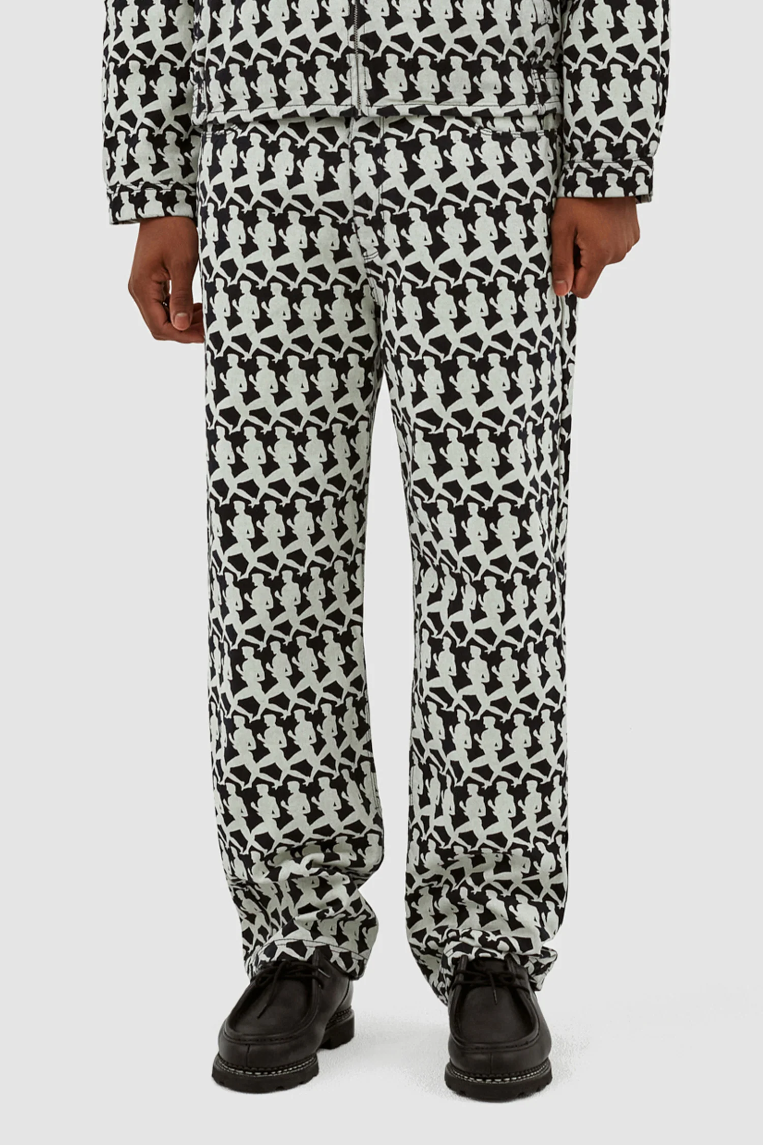 Jones Allover Pants - Navy/Cream - Image 2
