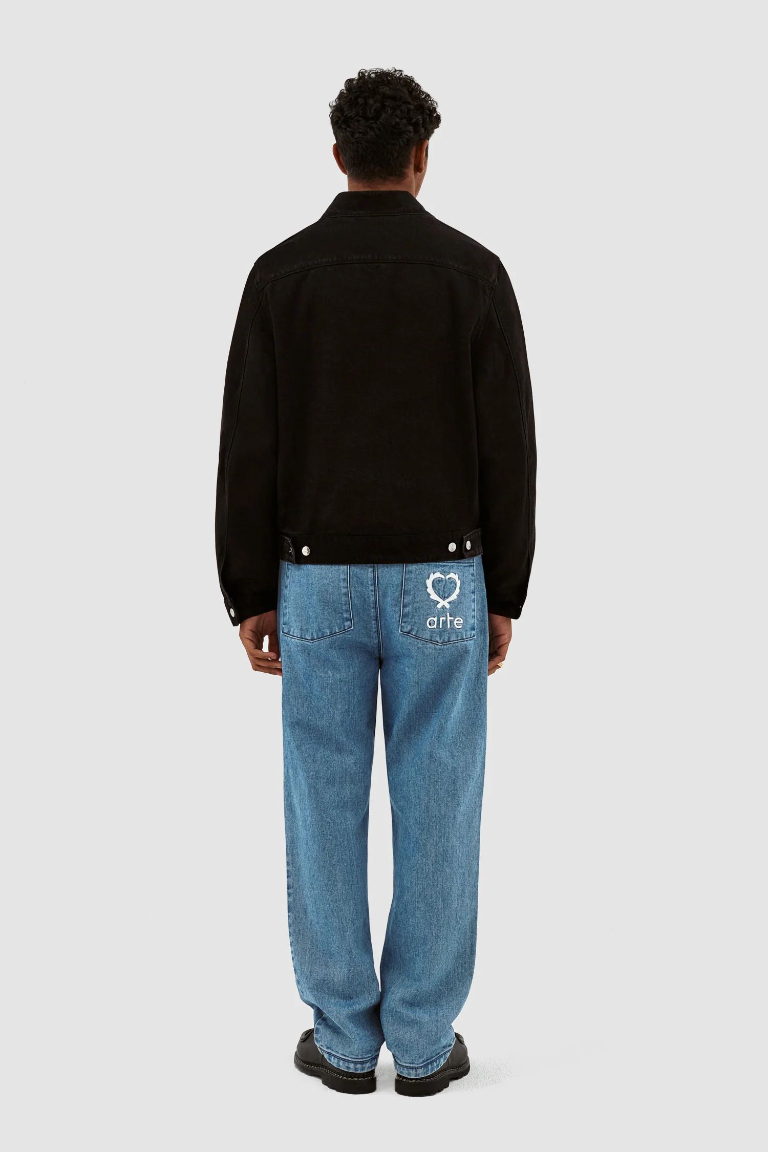 Jones Fighter Jacket - Black - Image 6