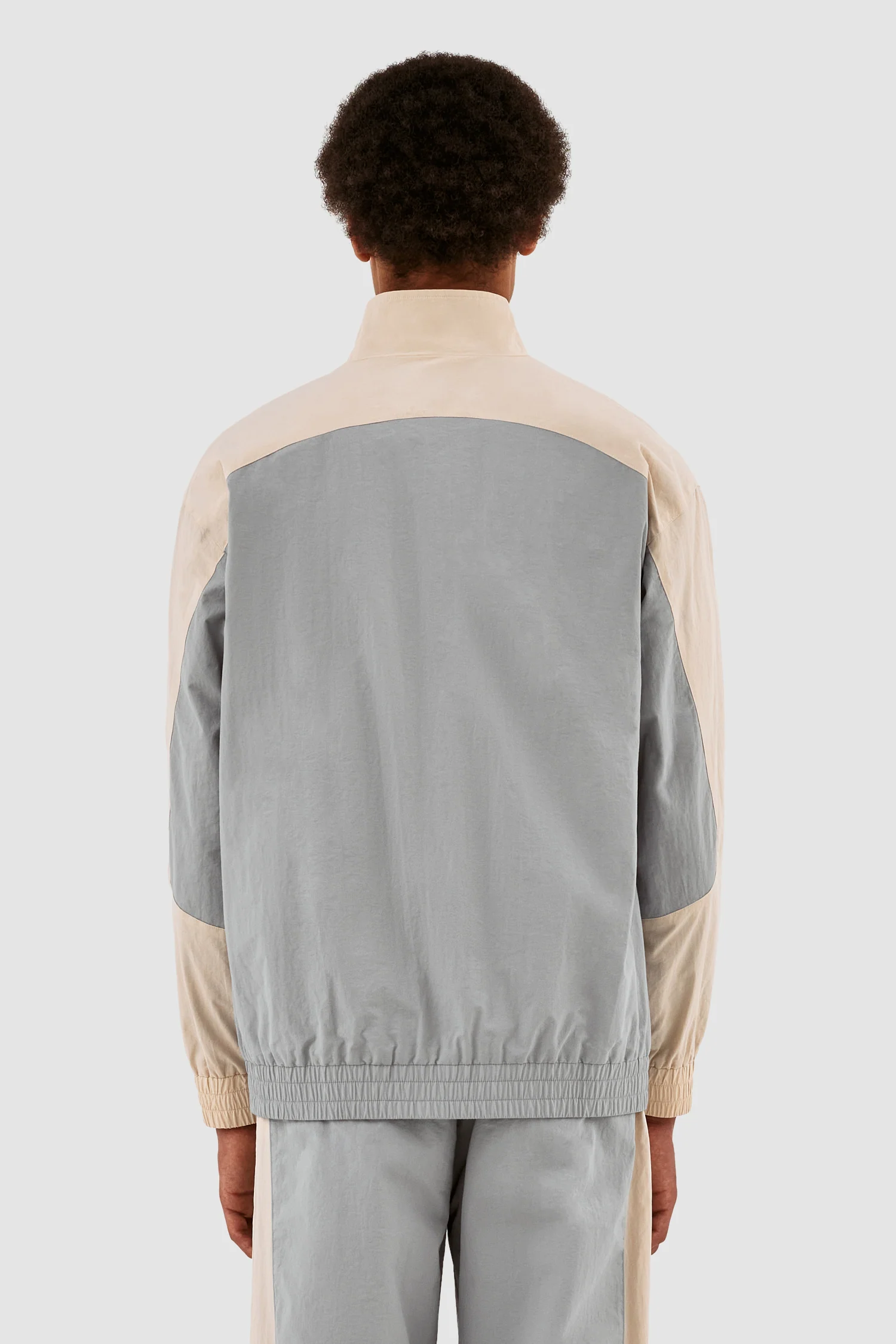 Jordan Colorblock Jacket - Cream/Grey - Image 3