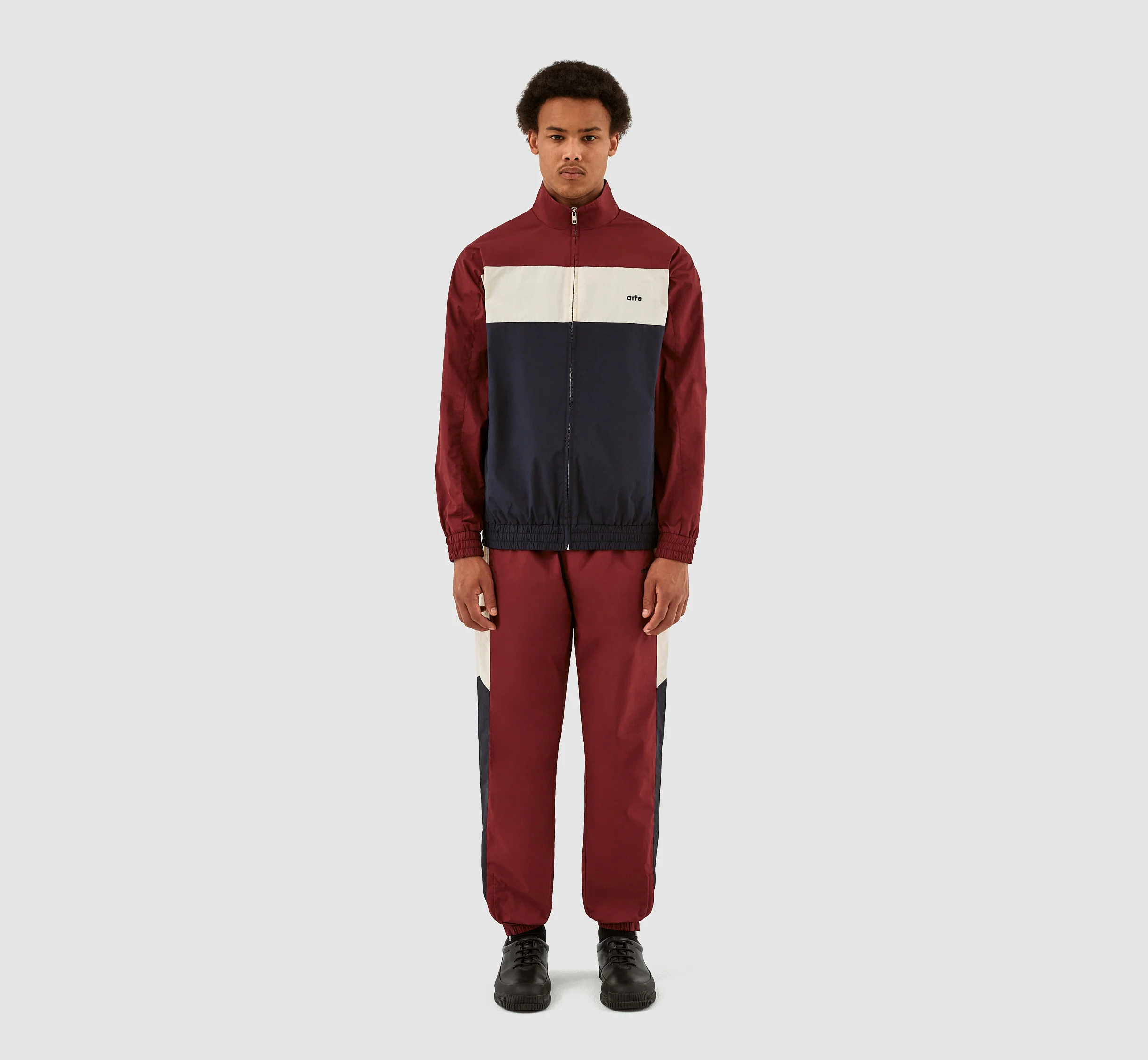 Jordan Colorblock Jacket - Navy/Bordeaux - Image 5