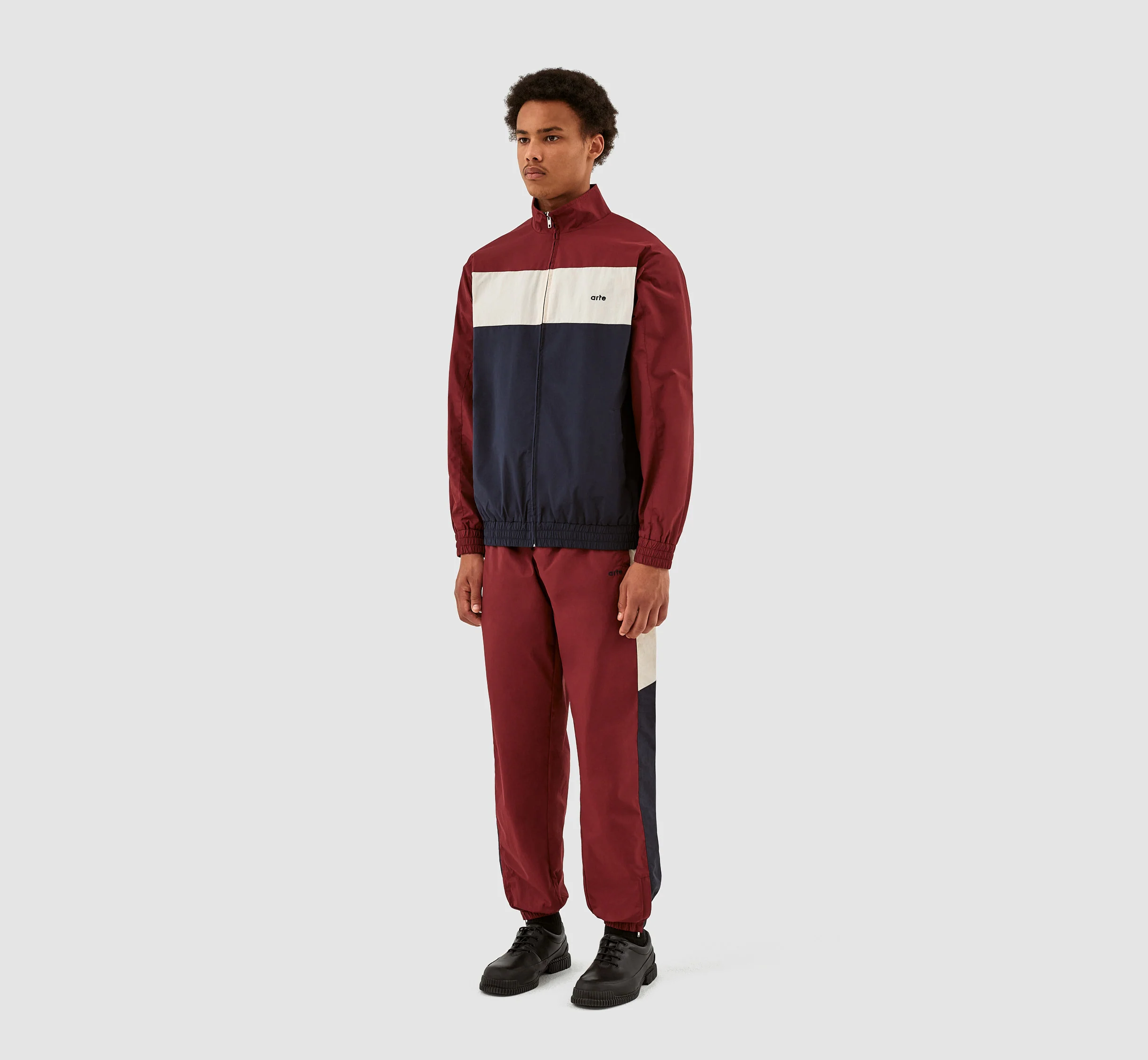 Jordan Colorblock Jacket - Navy/Bordeaux - Image 6