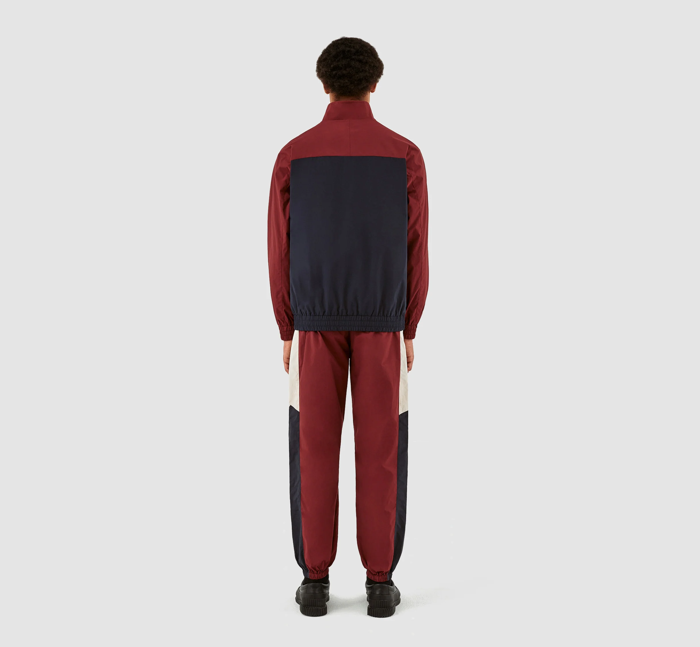 Jordan Colorblock Jacket - Navy/Bordeaux - Image 7