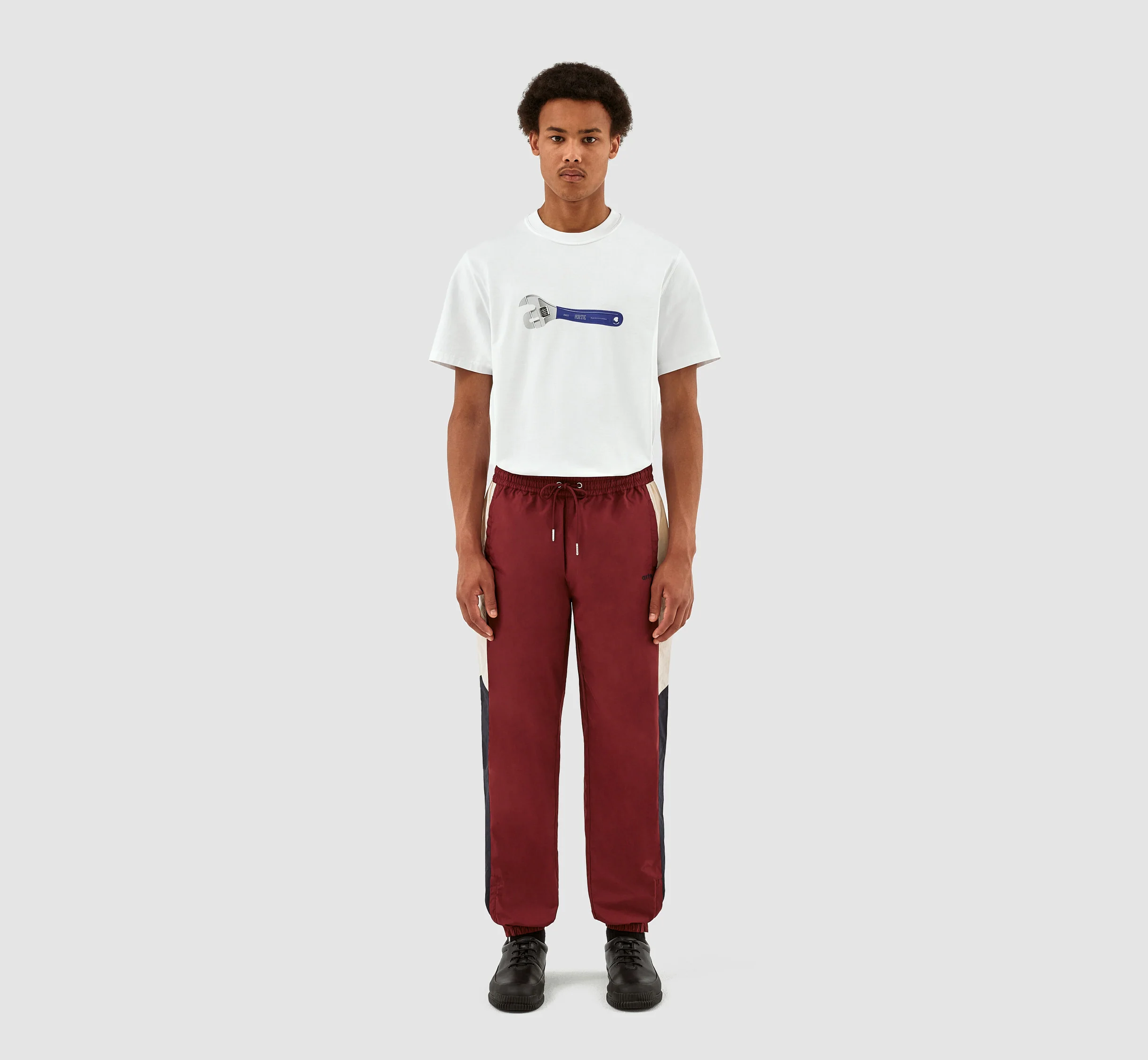 Jordan Colorblock Pants - Navy/Bordeaux - Image 5