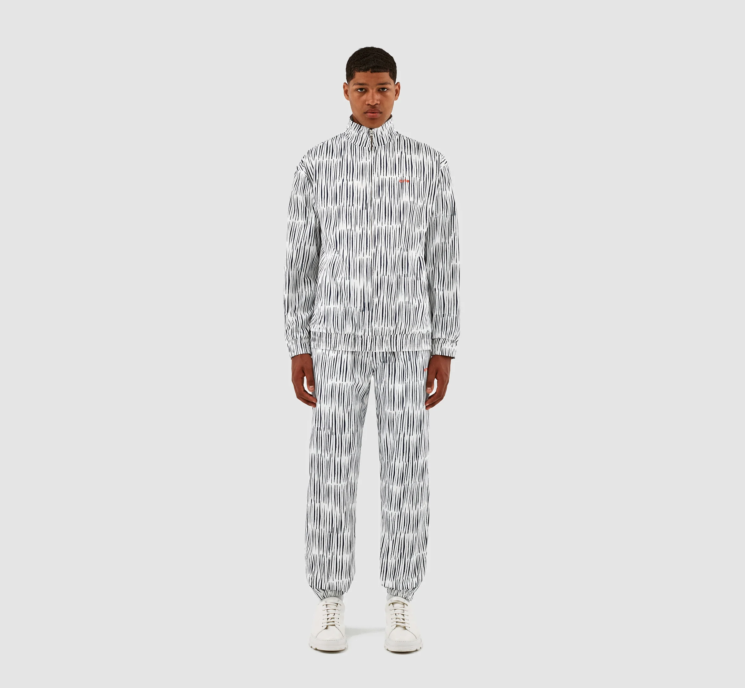 Jordan Pereira Jacket - Cream/Navy - Image 5