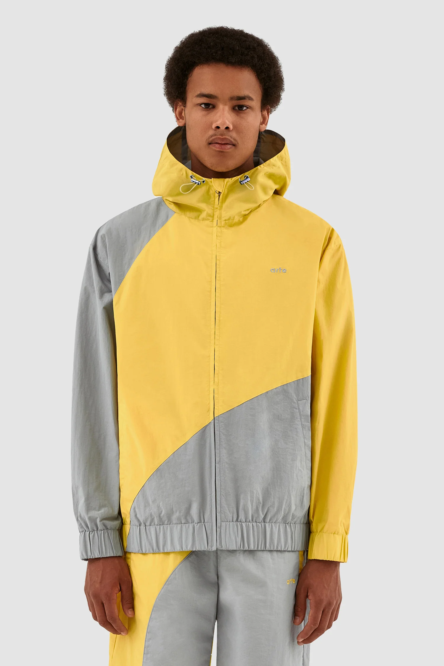 Jordan Shape Jacket - Yellow/Grey - Image 2