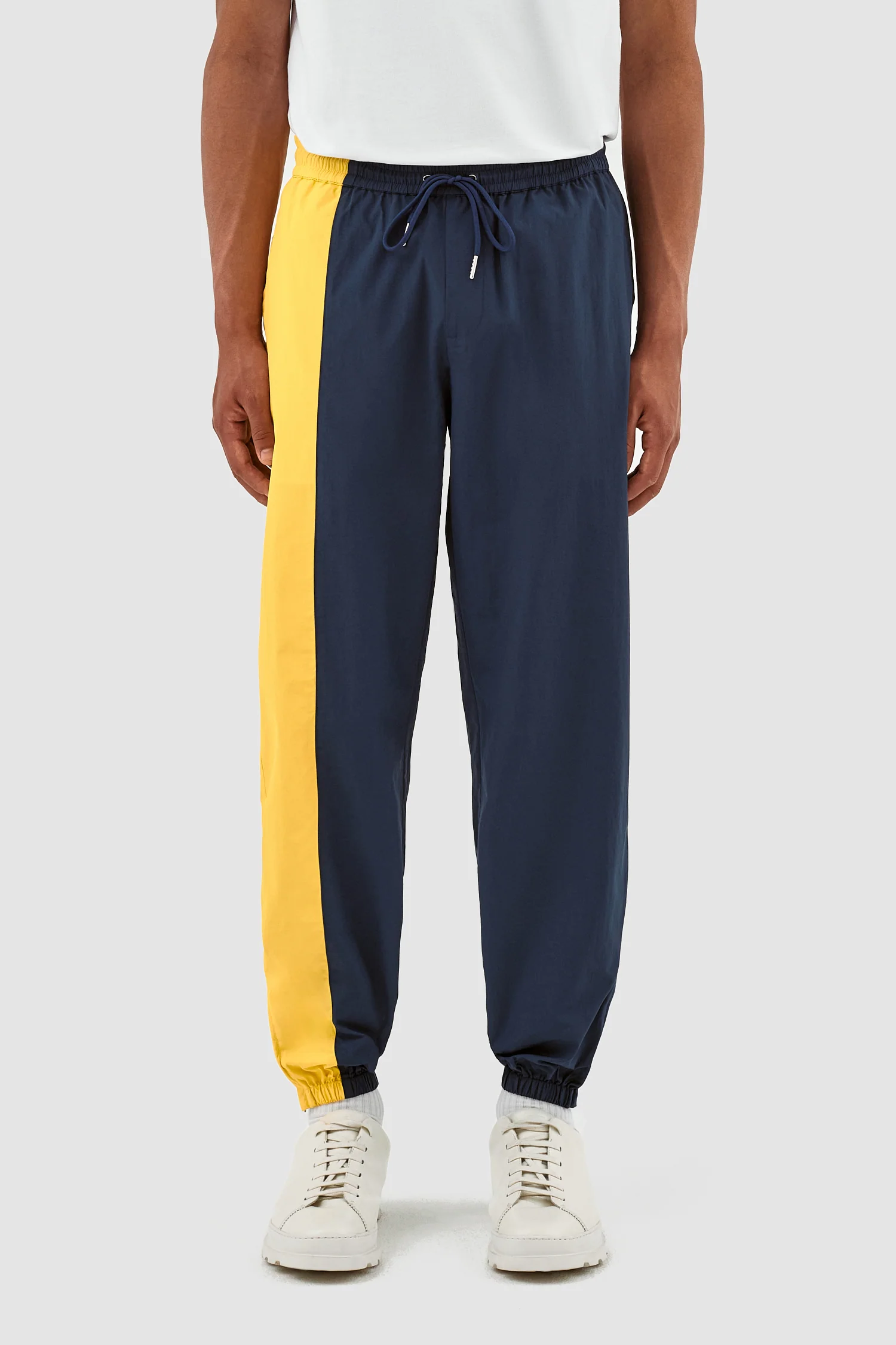 Jordan Side Pants - Navy/Yellow - Image 2