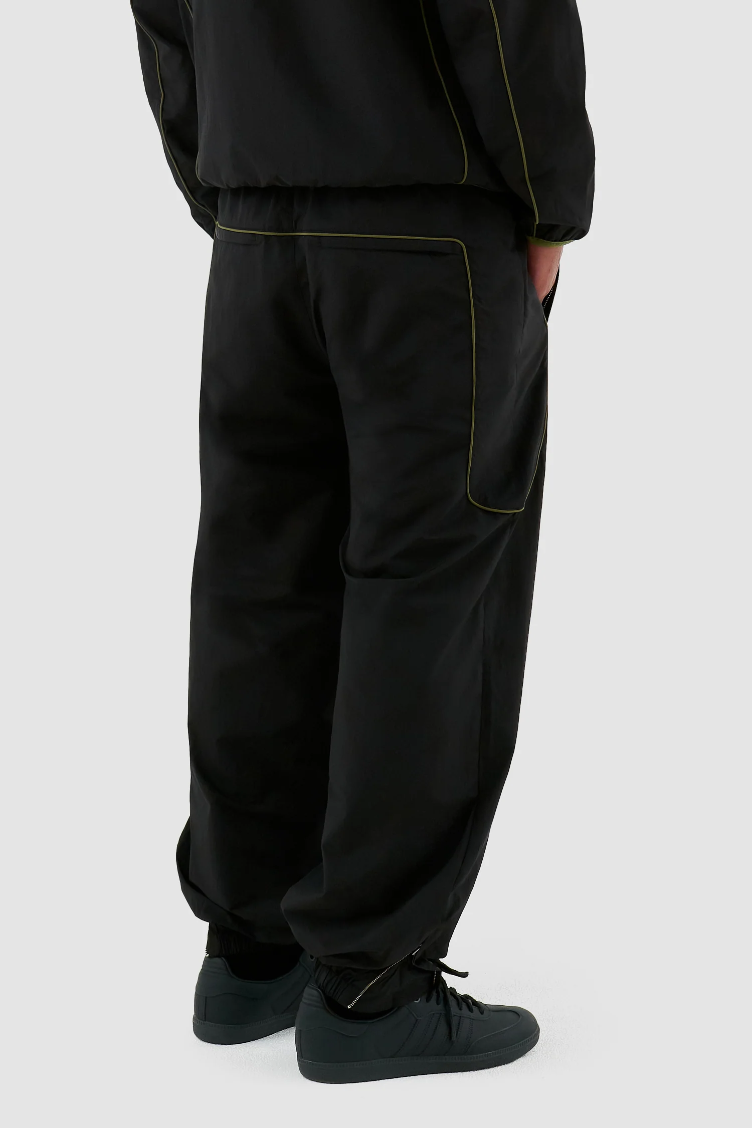 Jordan SS24 Pants - Black/Green - Image 3