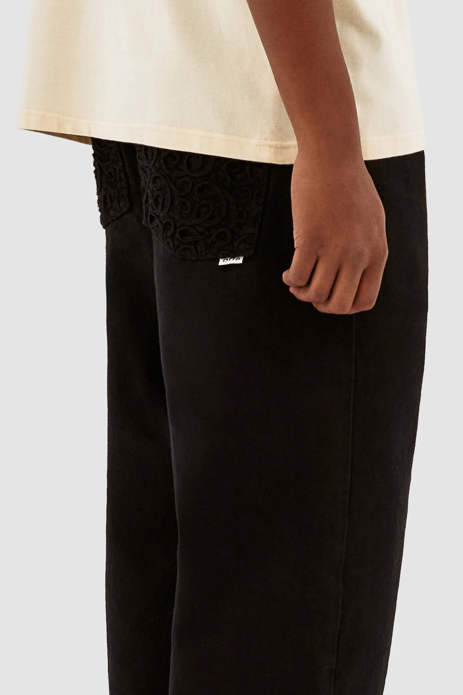Joshua Detail Pants - Black - Image 6