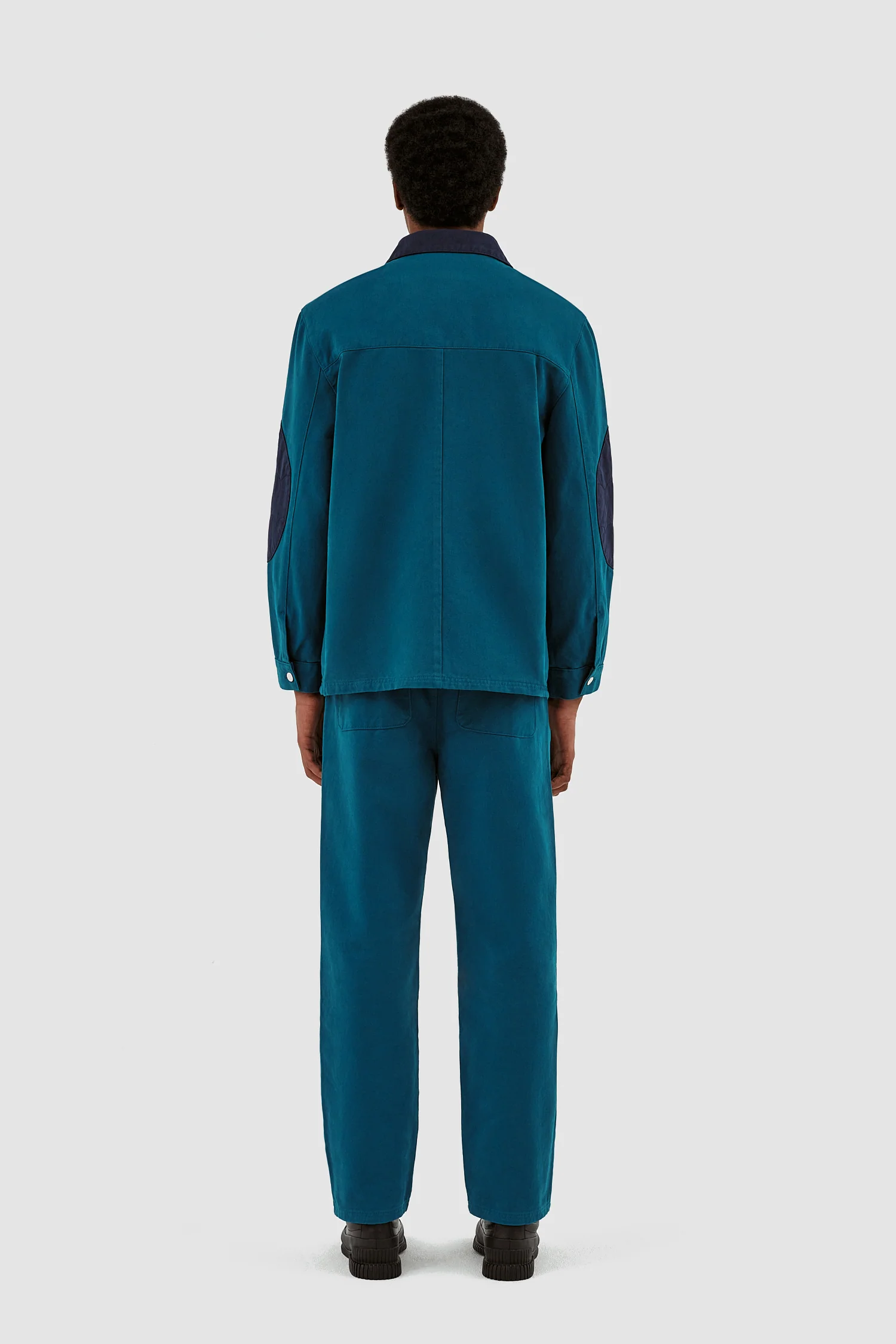 Jules Heart Padded Jacket - Petrol Blue - Image 7