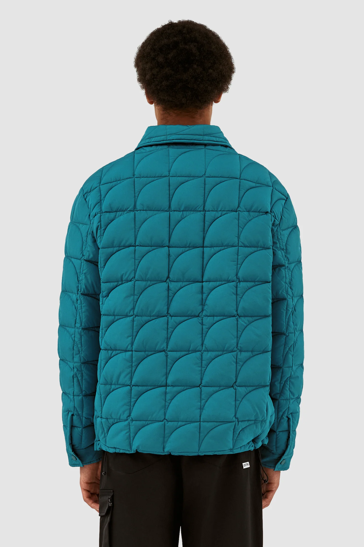 Jules Quilted Jacket - Lake Blue - Image 2