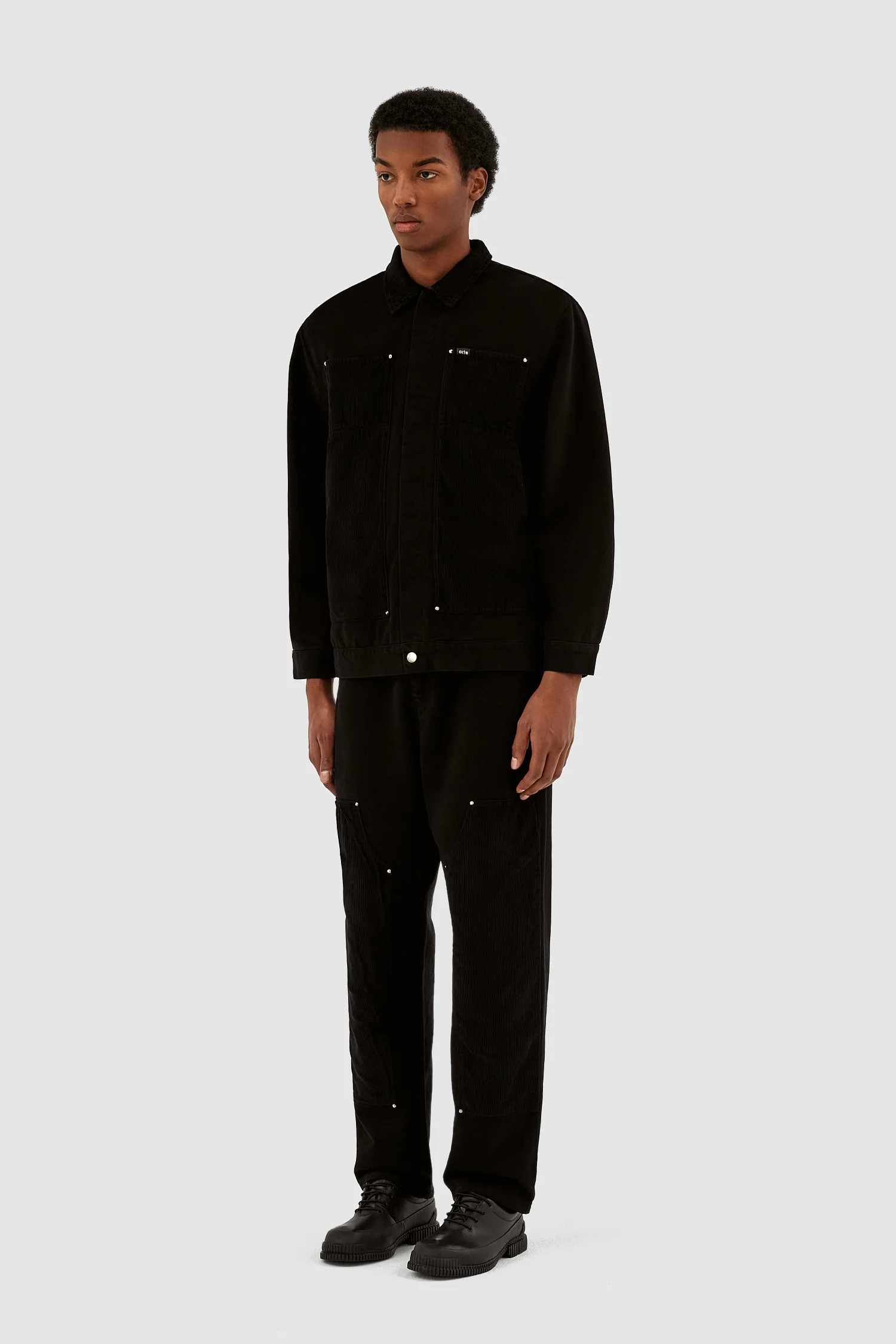 Jules Workwear Jacket - Black - Image 5