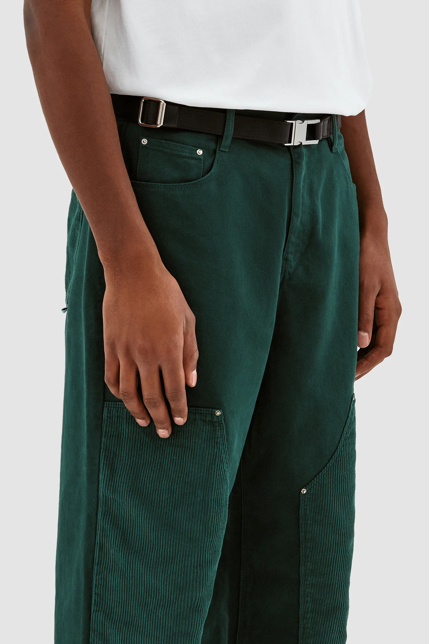 Jules Workwear Pants - Green - Image 4