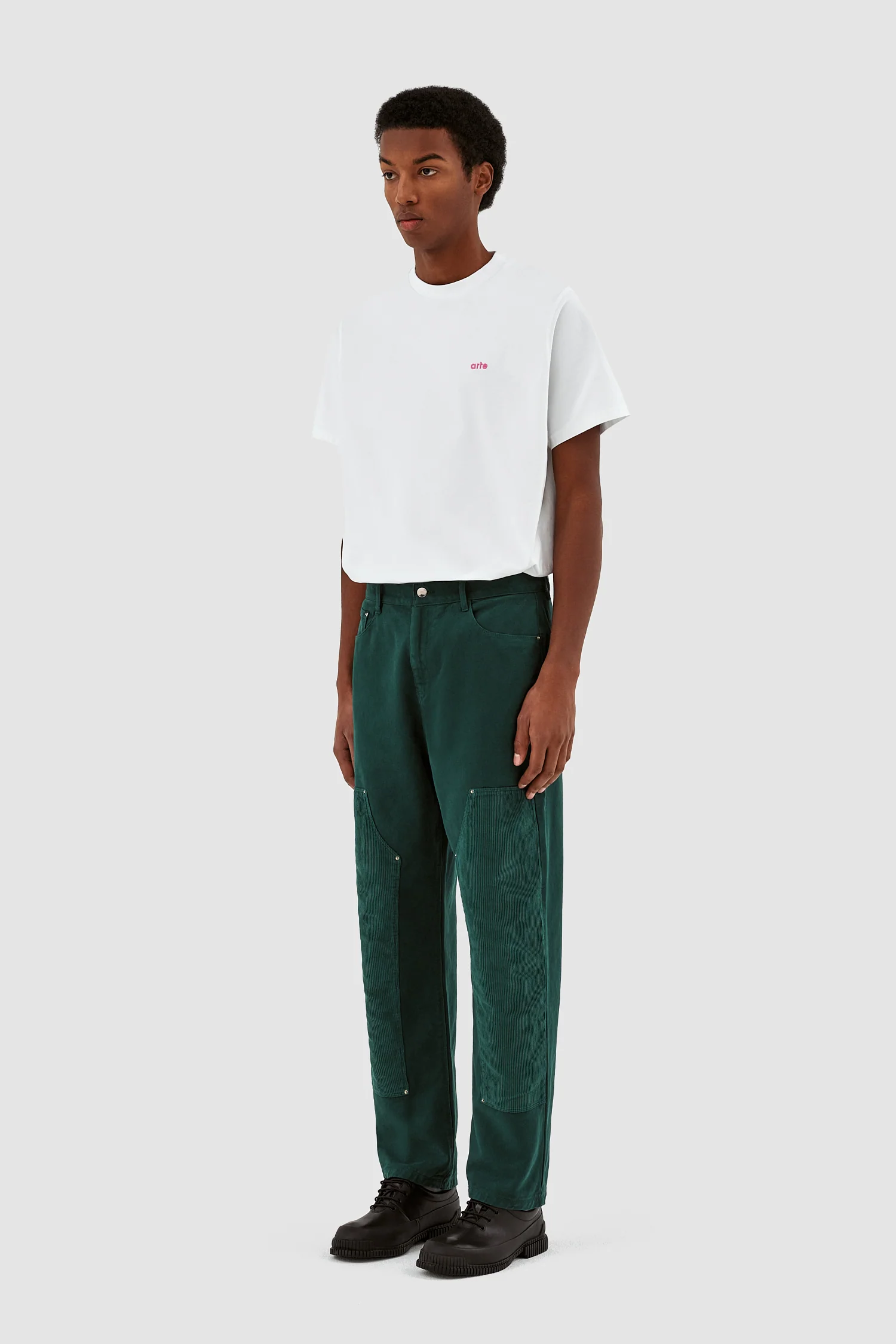 Jules Workwear Pants - Green - Image 7
